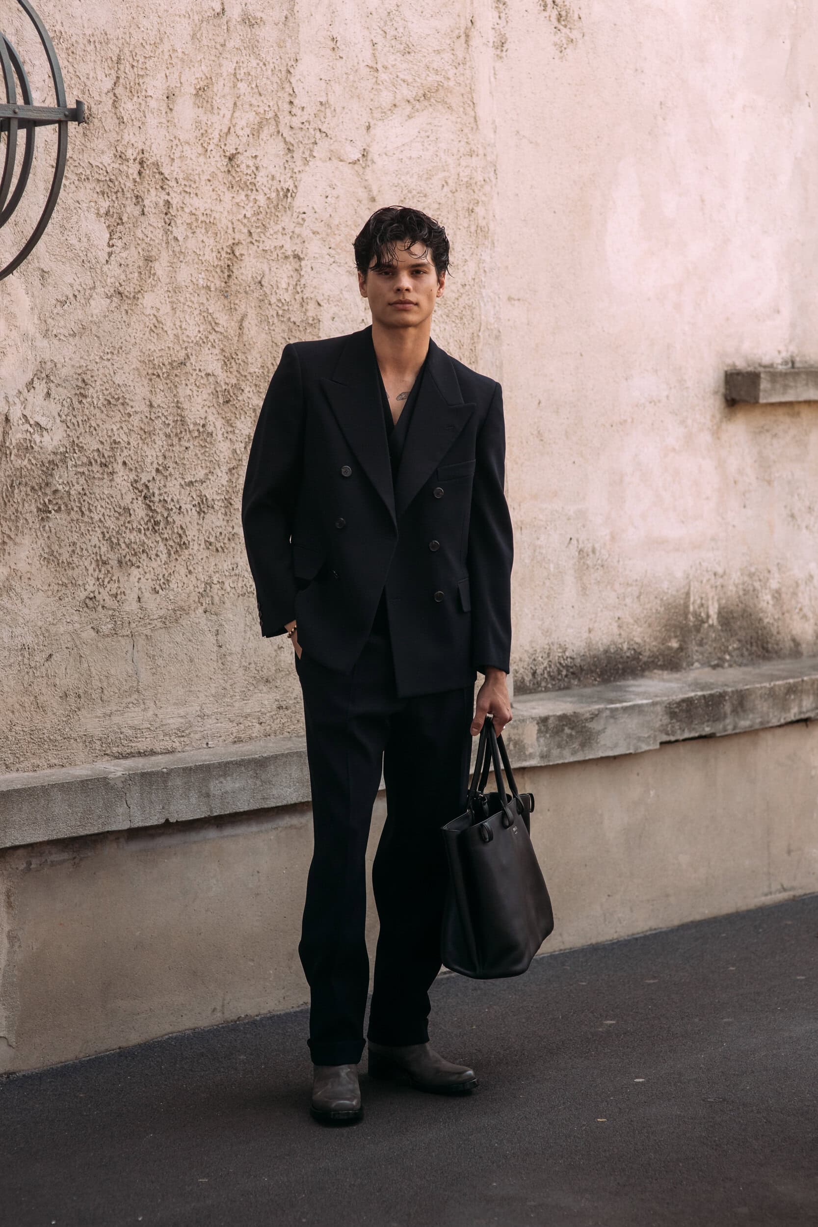 Milano Milan Men's Street Style Spring 2026 Shows