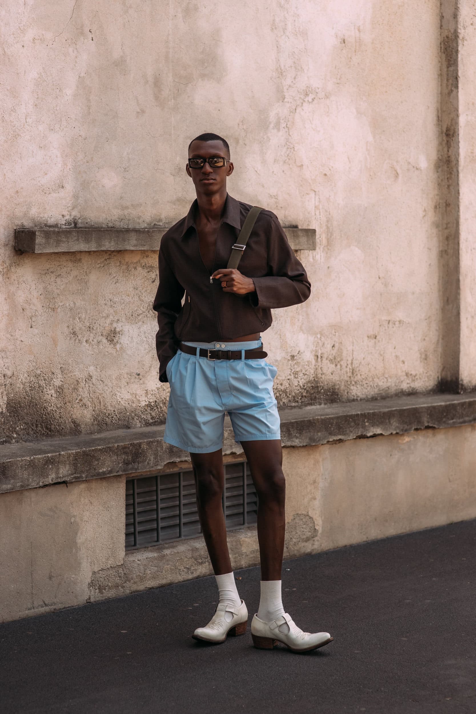 Milano Milan Men's Street Style Spring 2026 Shows