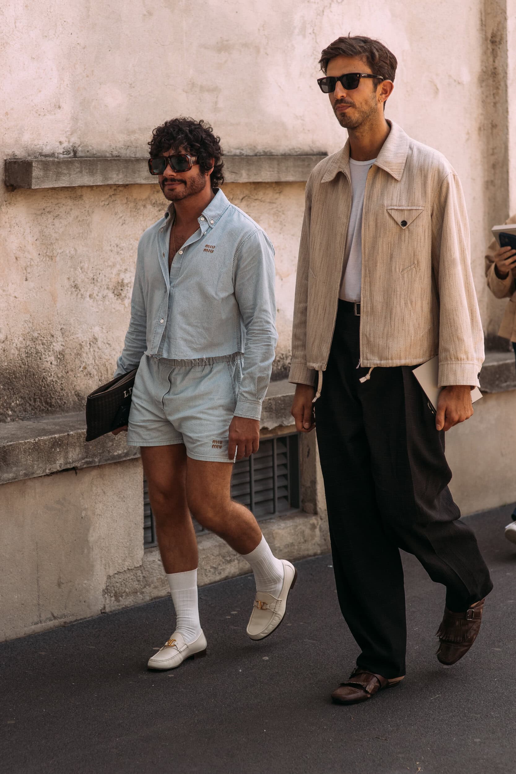 Milano Milan Men's Street Style Spring 2026 Shows
