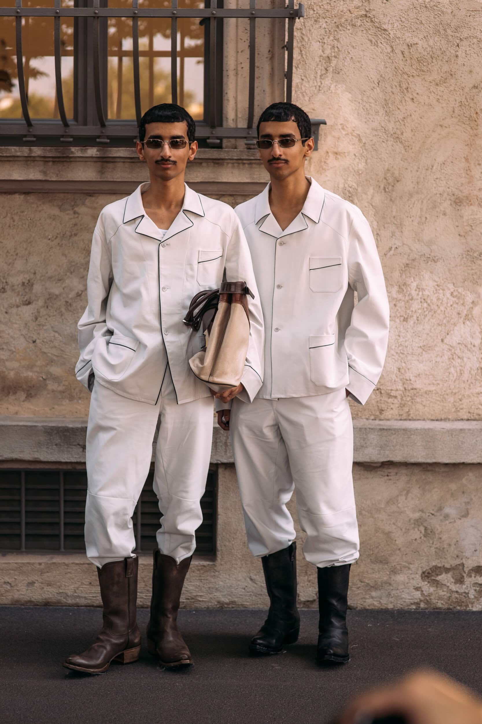 Milano Milan Men's Street Style Spring 2026 Shows