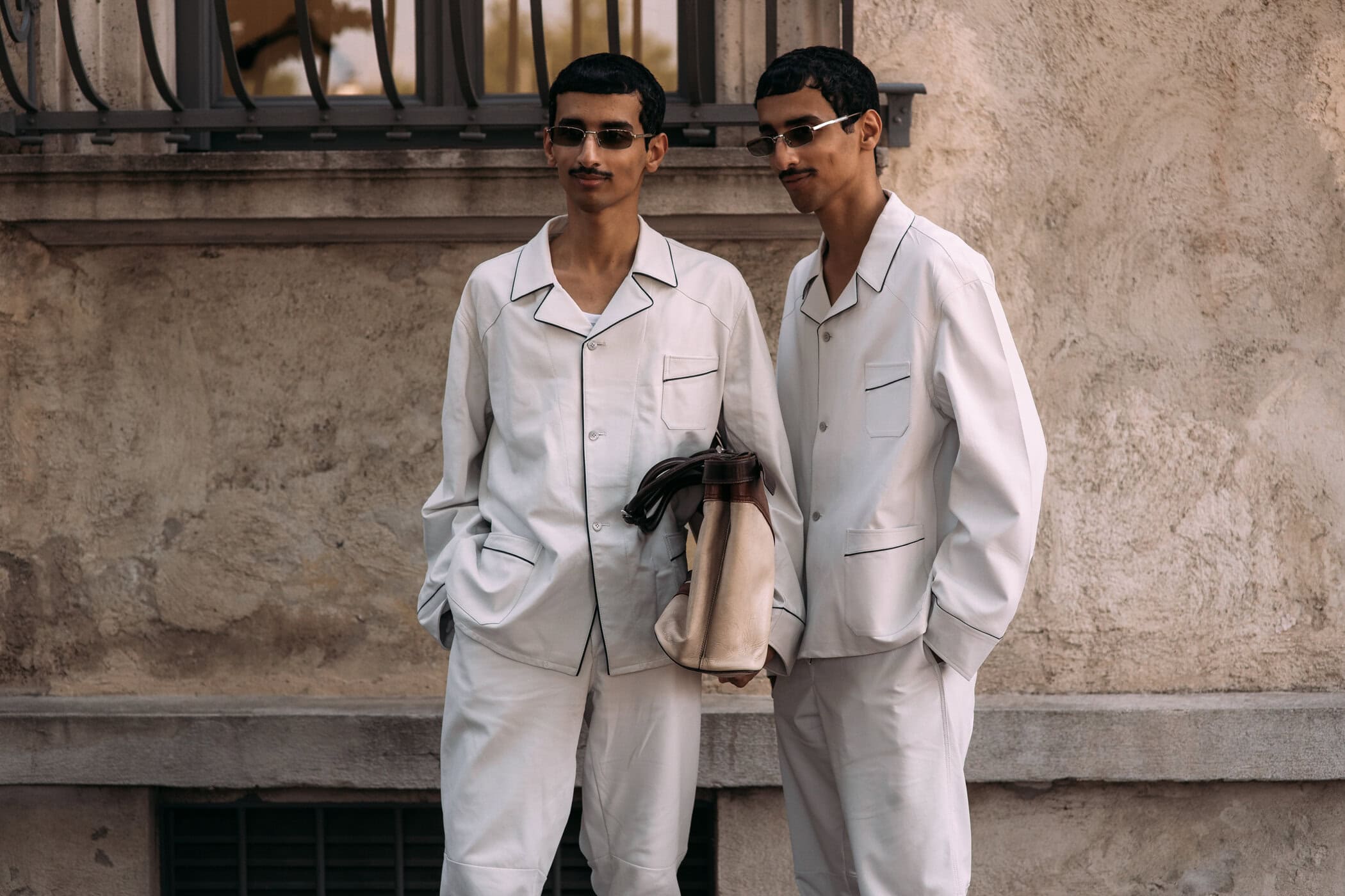 Milano Milan Men's Street Style Spring 2026 Shows