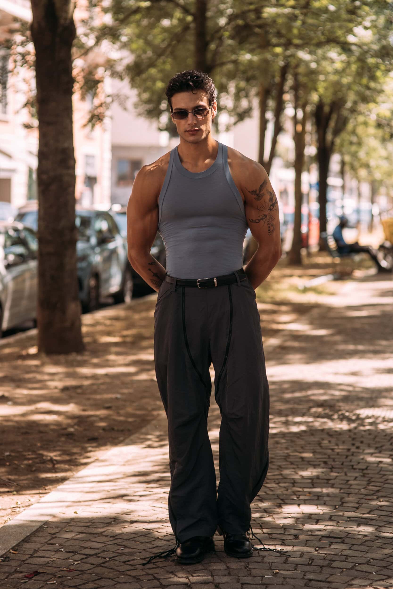 Milano Milan Men's Street Style Spring 2026 Shows
