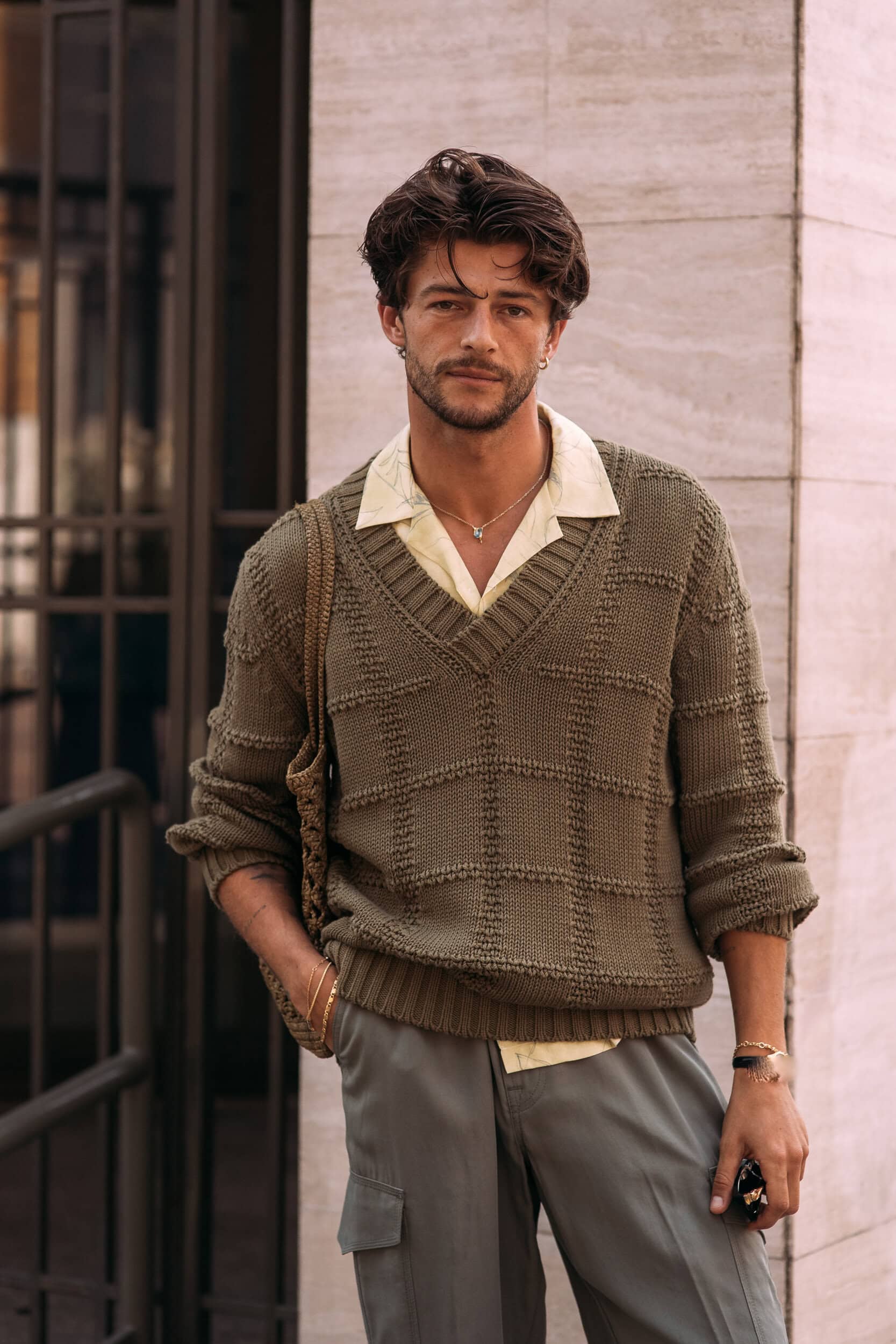 Milano Milan Men's Street Style Spring 2026 Shows