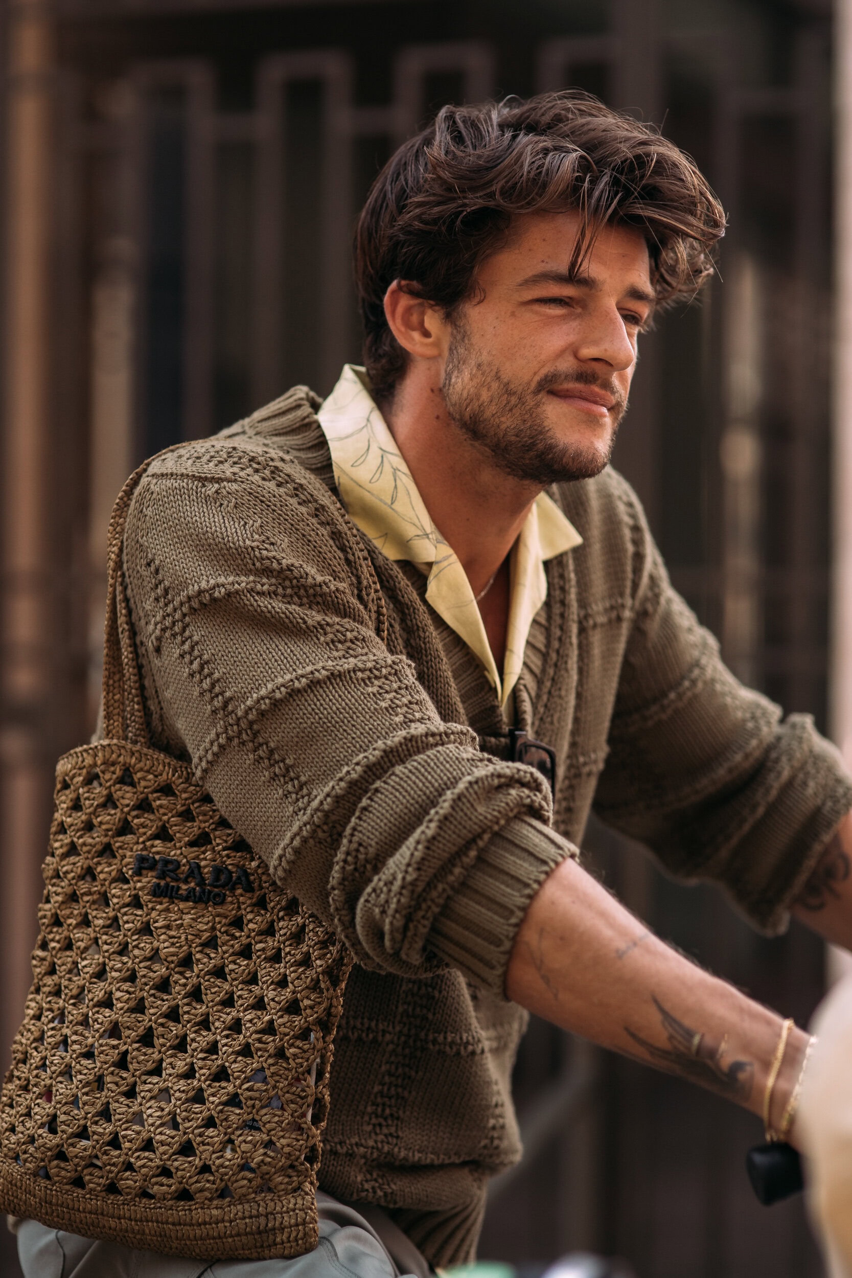 Milano Milan Men's Street Style Spring 2026 Shows