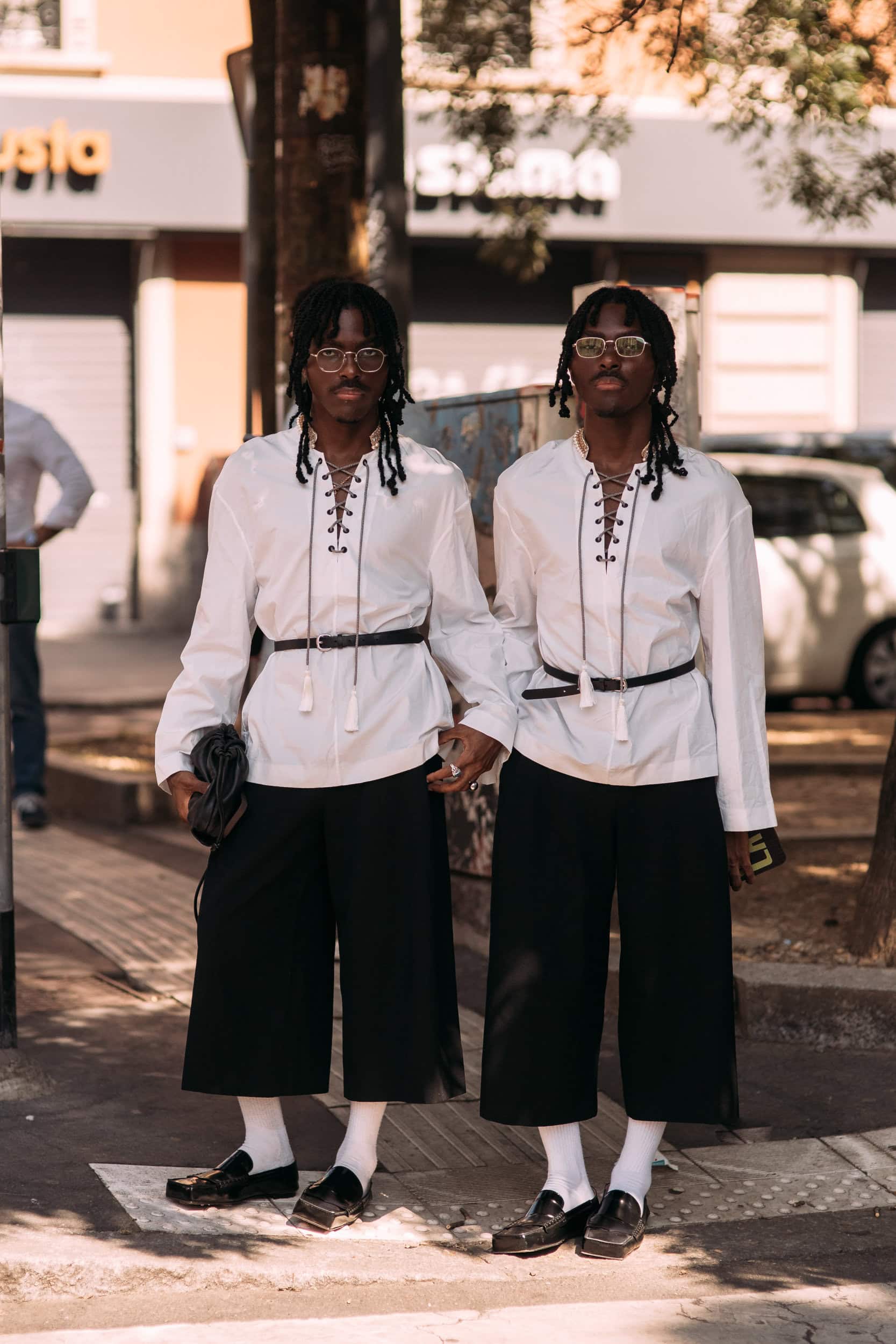 Milano Milan Men's Street Style Spring 2026 Shows