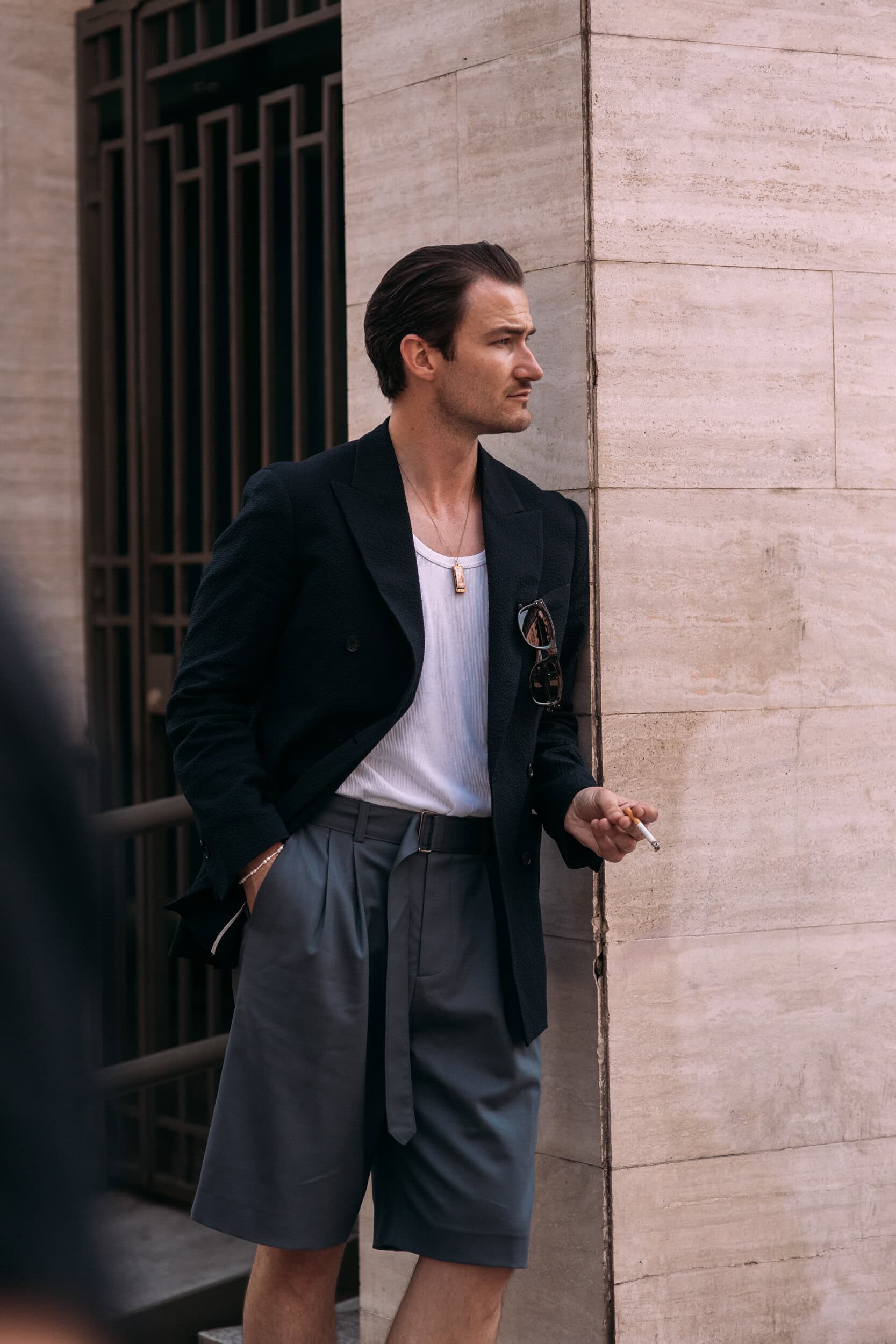 Milano Milan Men's Street Style Spring 2026 Shows