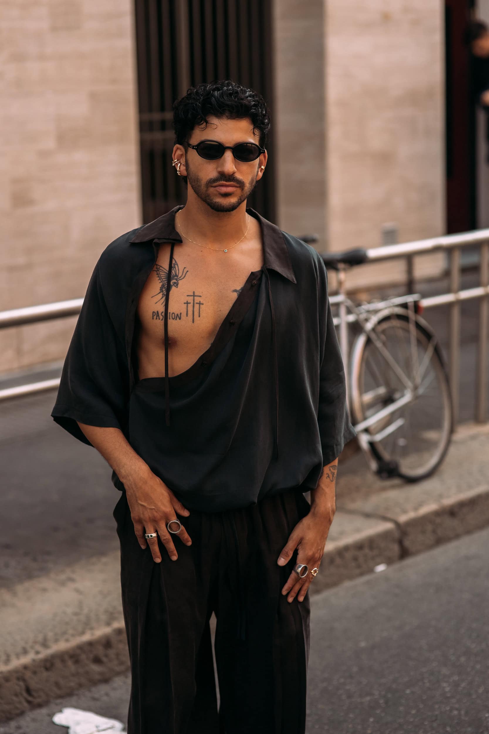 Milano Milan Men's Street Style Spring 2026 Shows