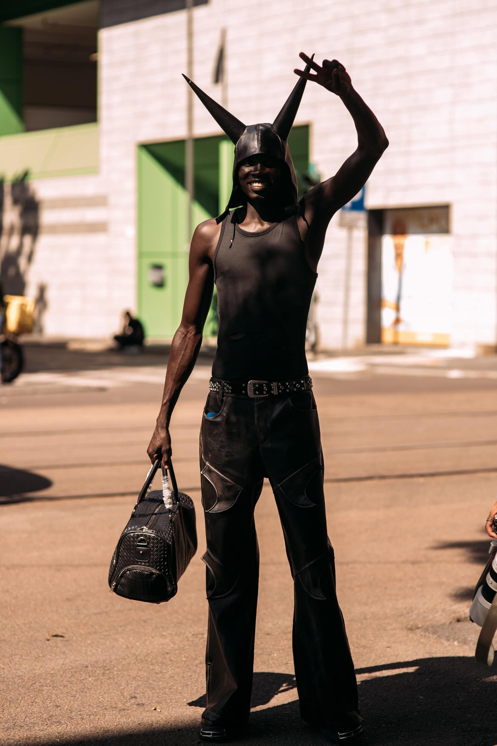 Milano Milan Men's Street Style Spring 2026 Shows