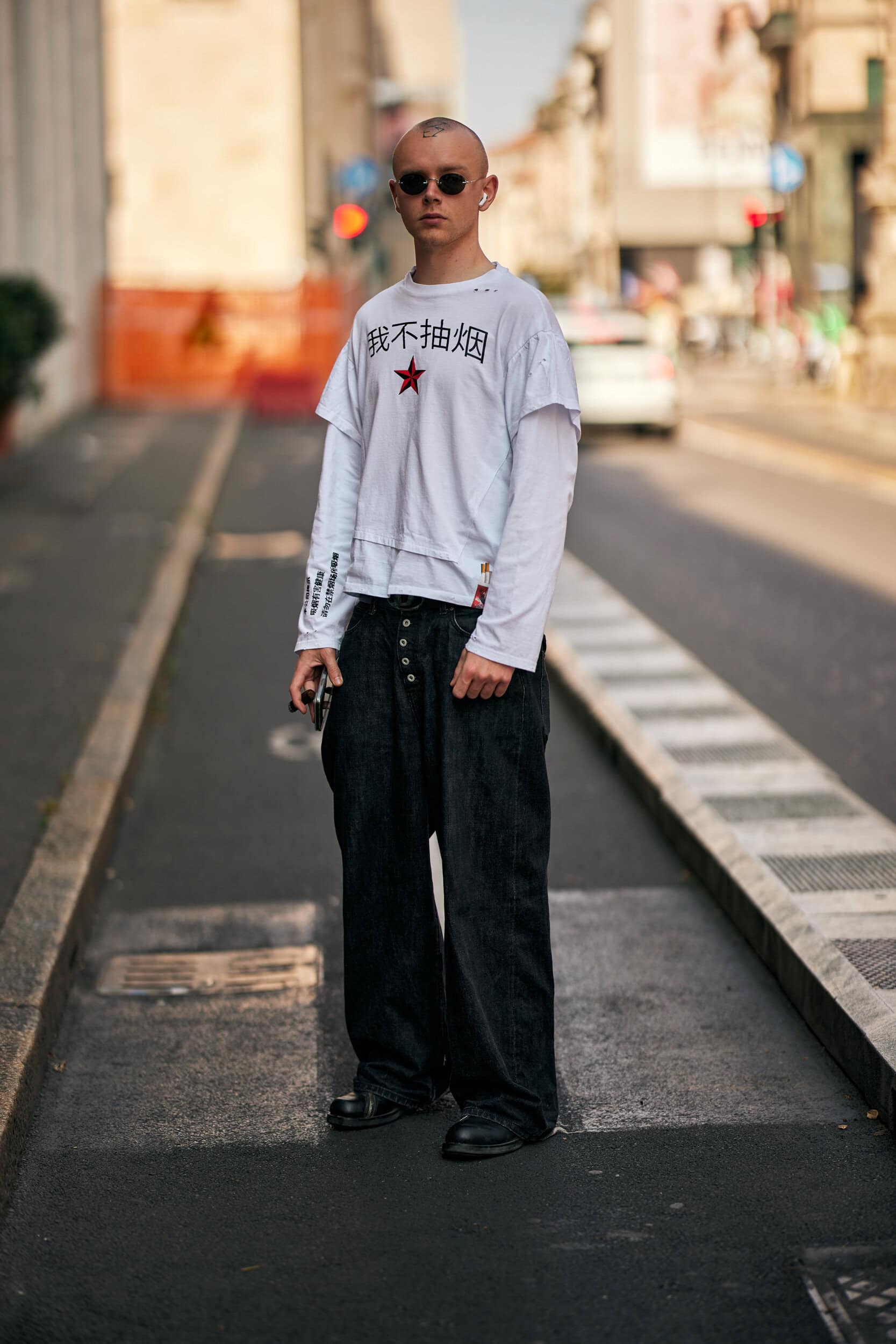 Milano Milan Men's Street Style Spring 2026 Shows