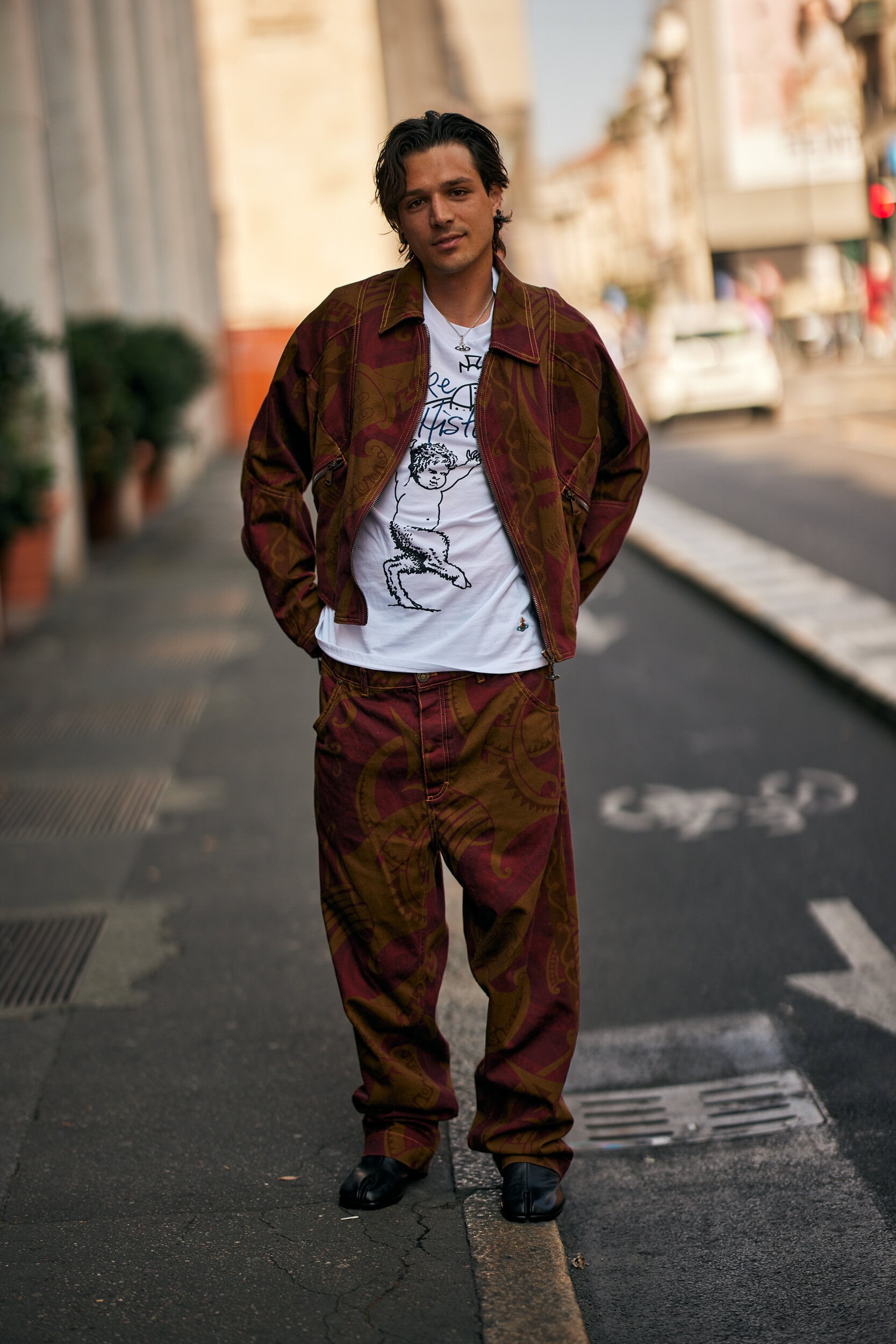 Milano Milan Men's Street Style Spring 2026 Shows