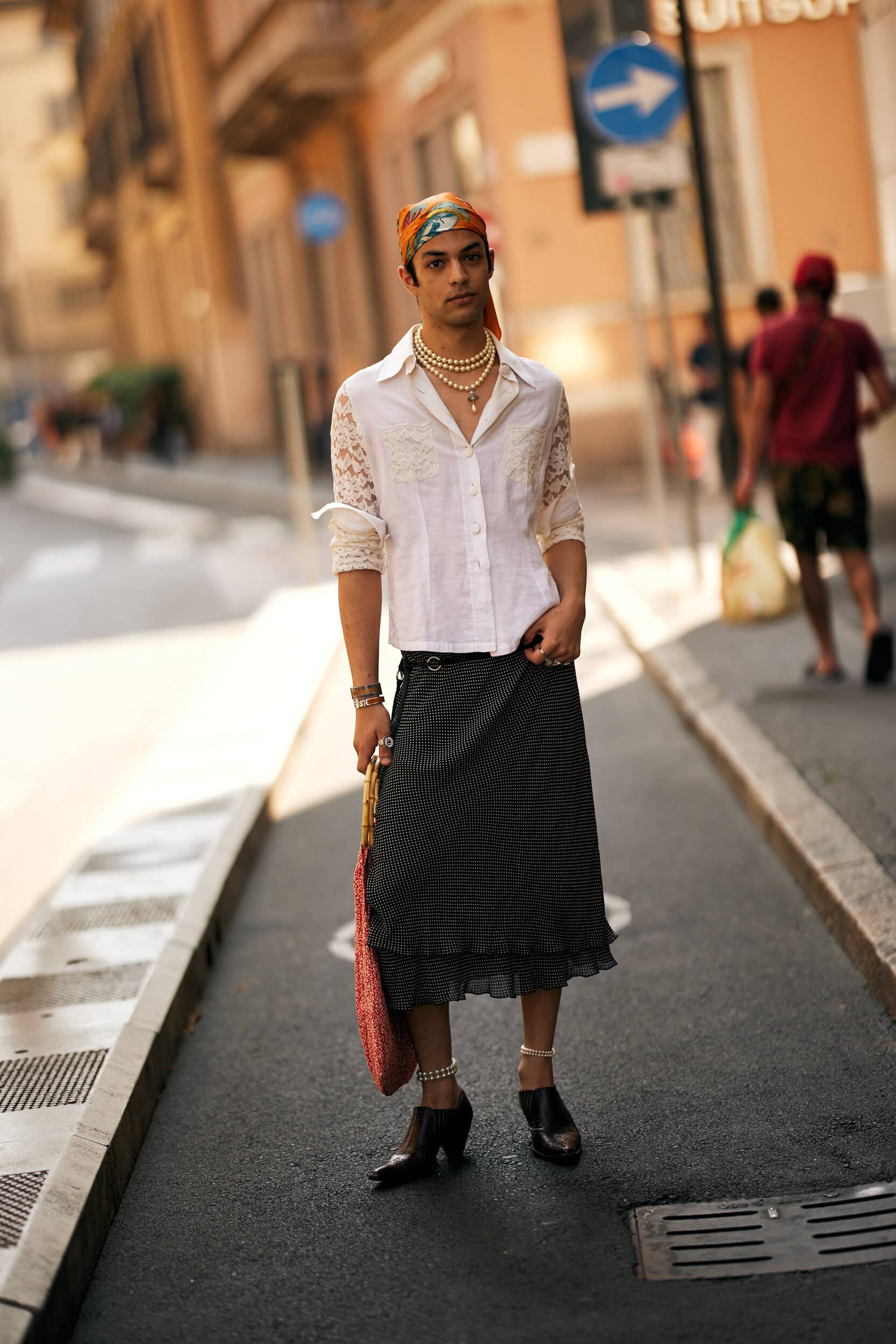 Milano Milan Men's Street Style Spring 2026 Shows
