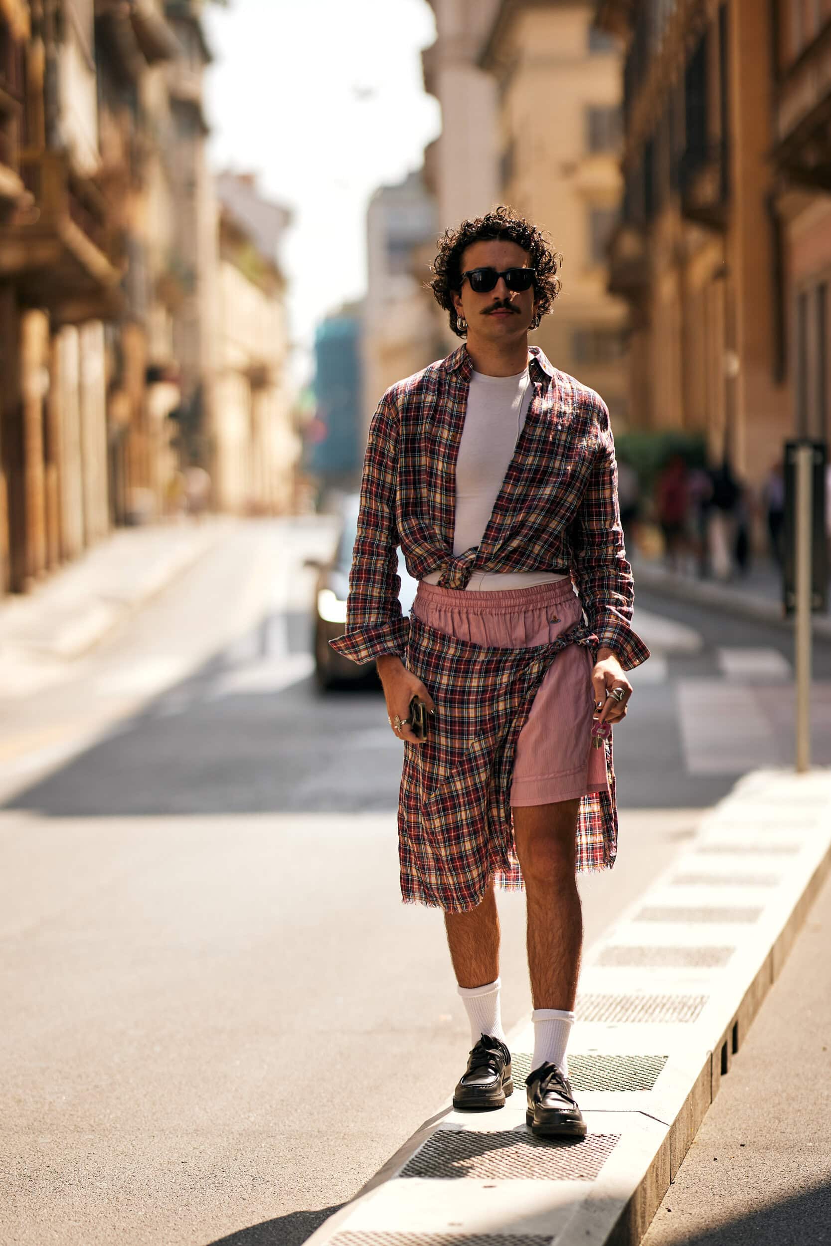Milano Milan Men's Street Style Spring 2026 Shows