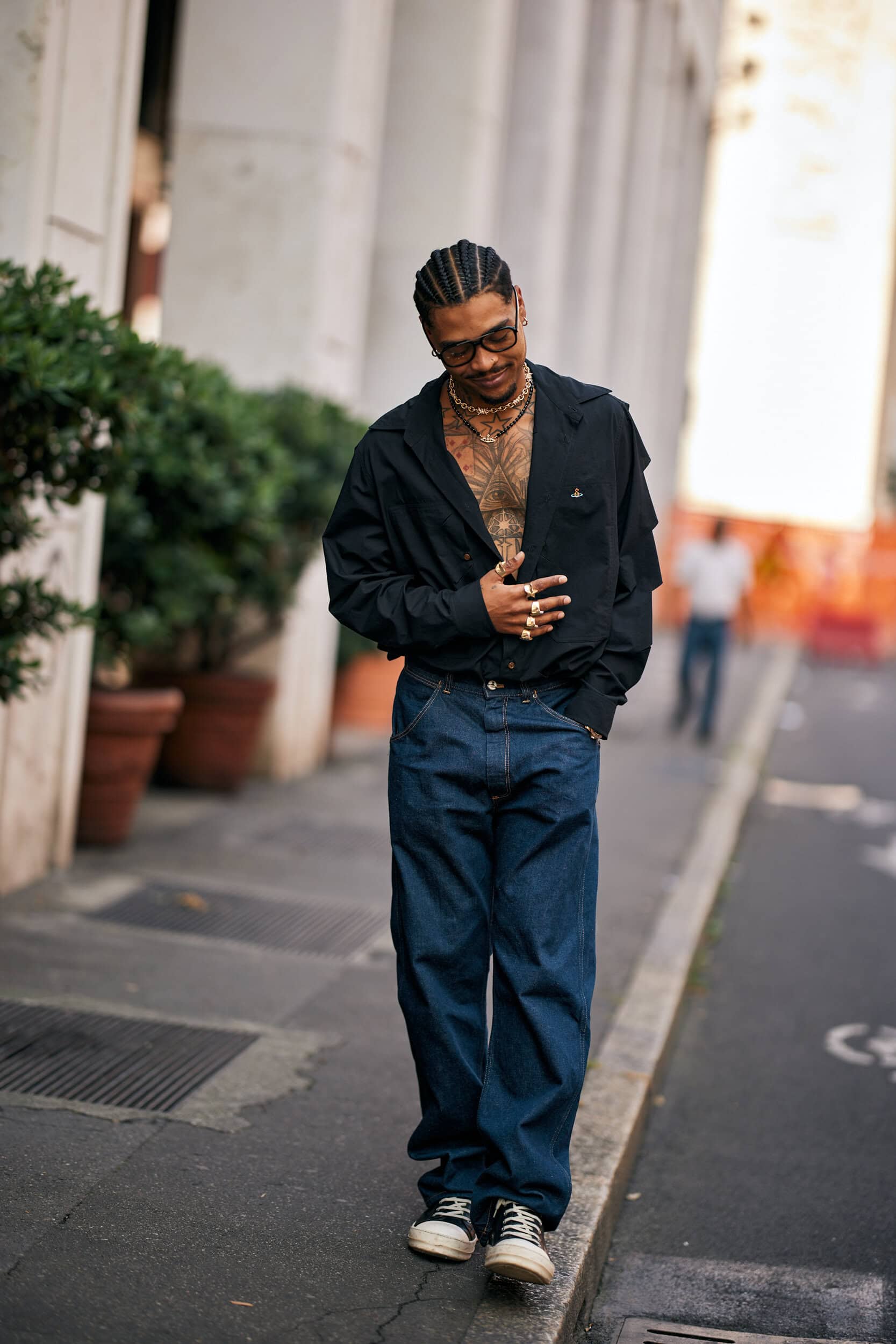 Milano Milan Men's Street Style Spring 2026 Shows