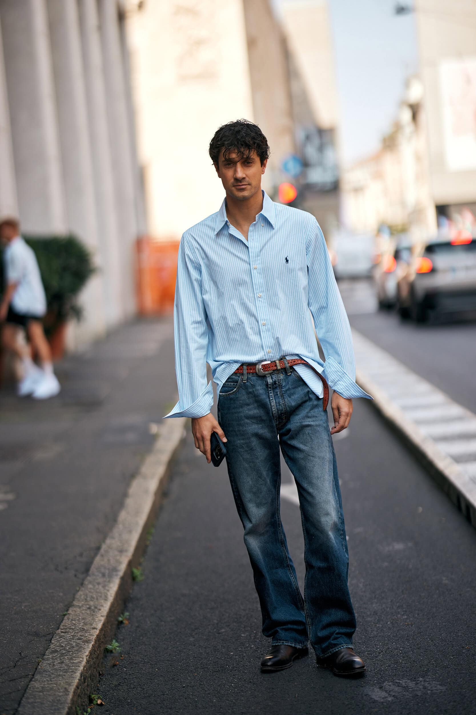 Milano Milan Men's Street Style Spring 2026 Shows