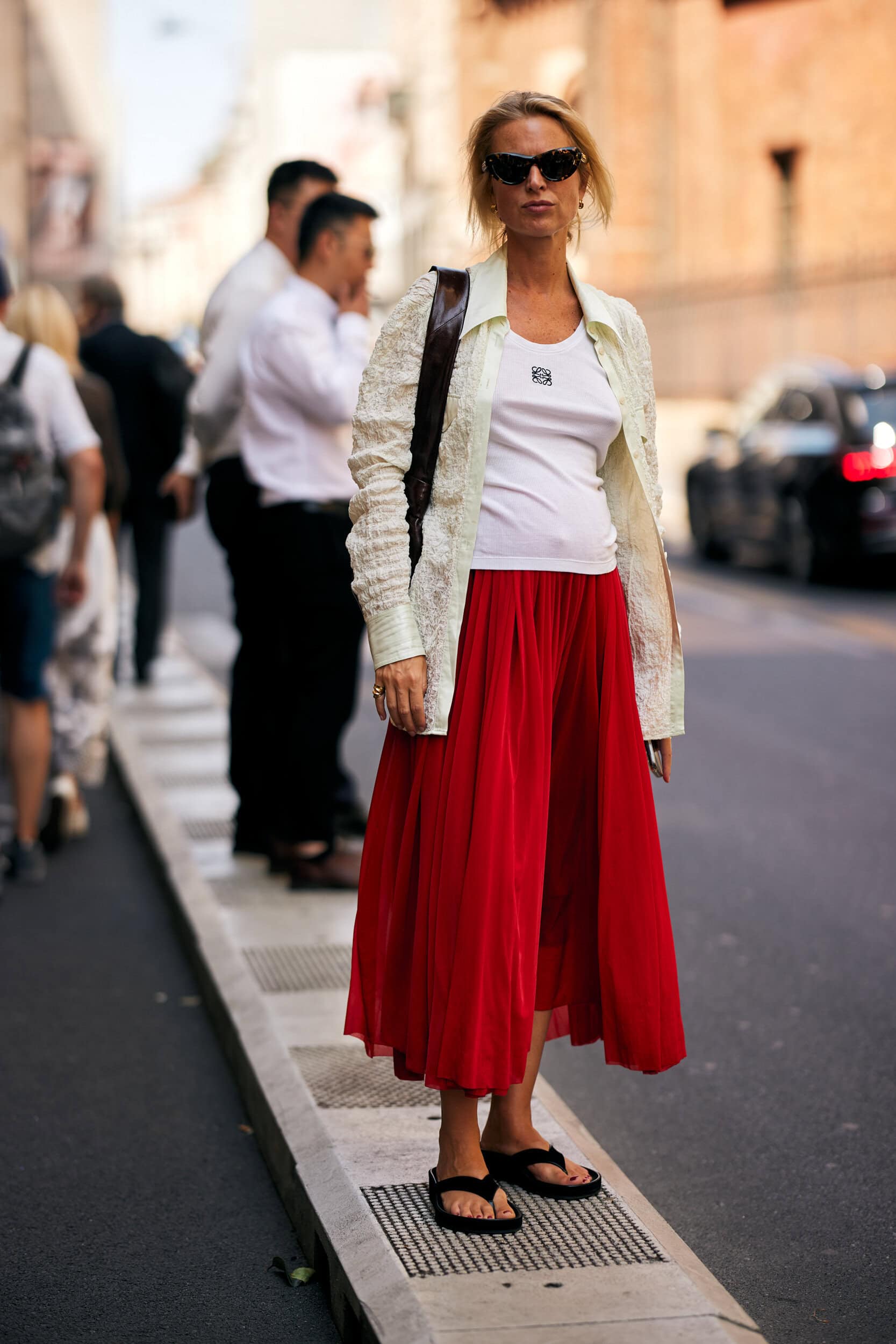 Milano Milan Men's Street Style Spring 2026 Shows