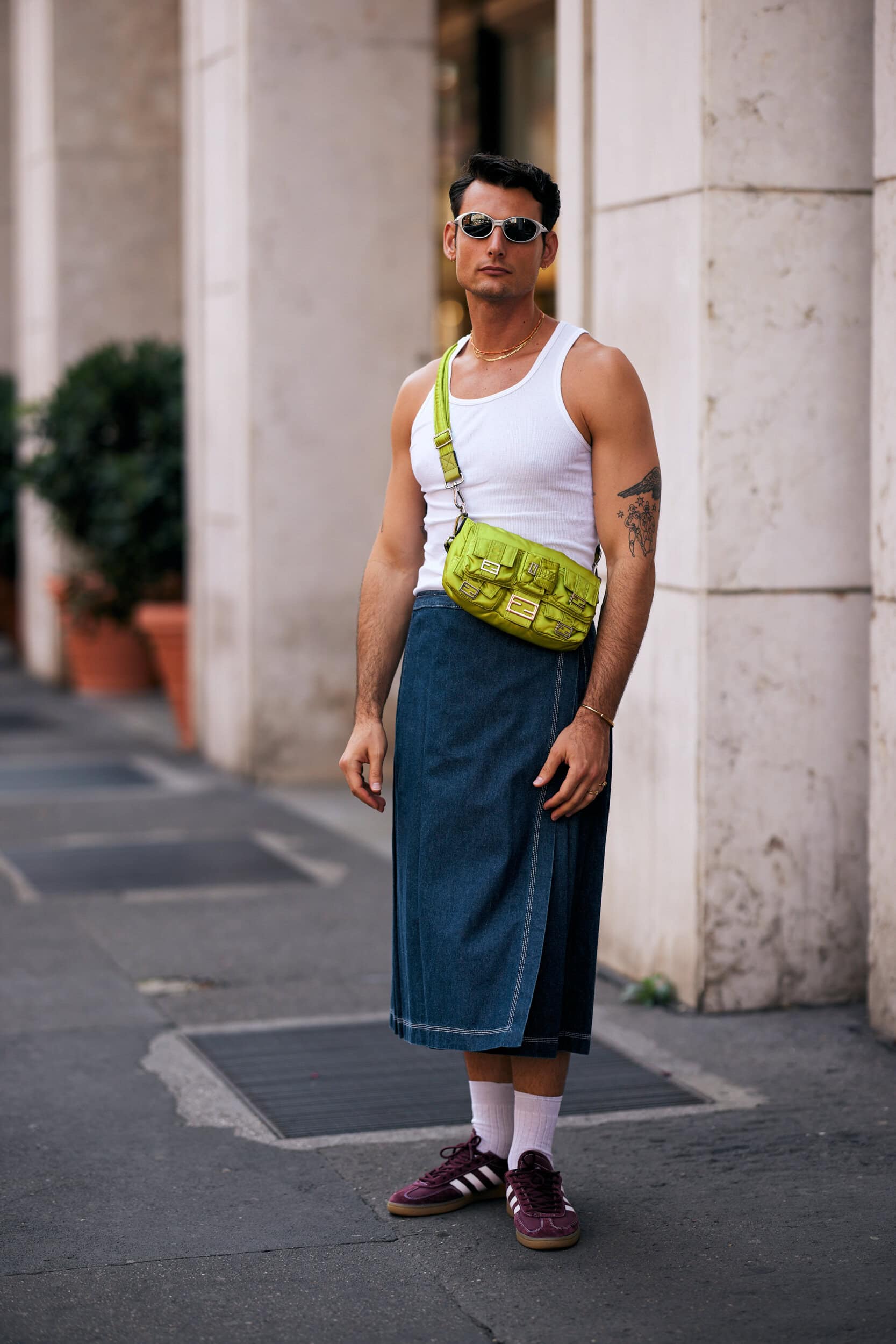 Milano Milan Men's Street Style Spring 2026 Shows