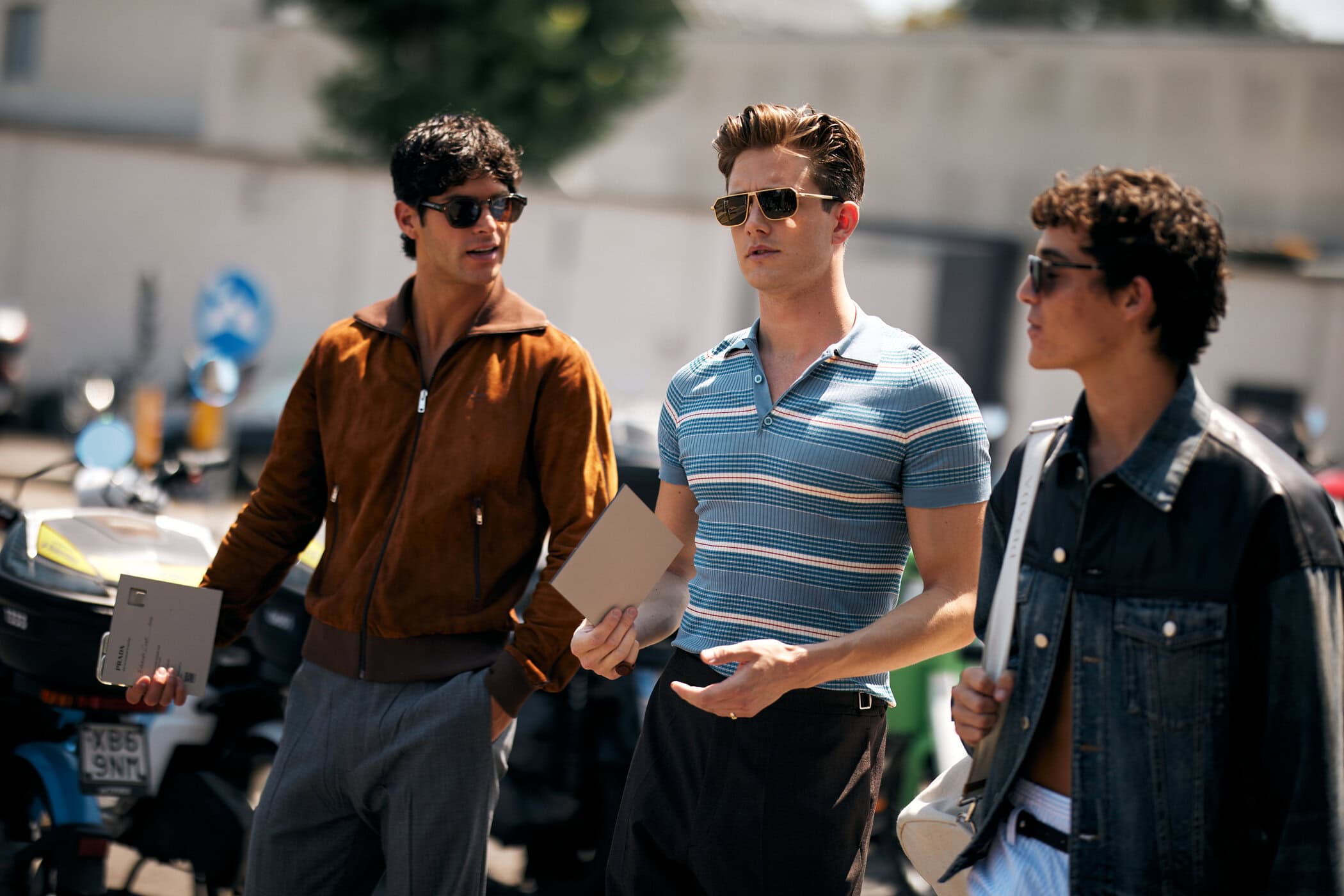 Milano Milan Men's Street Style Spring 2026 Shows