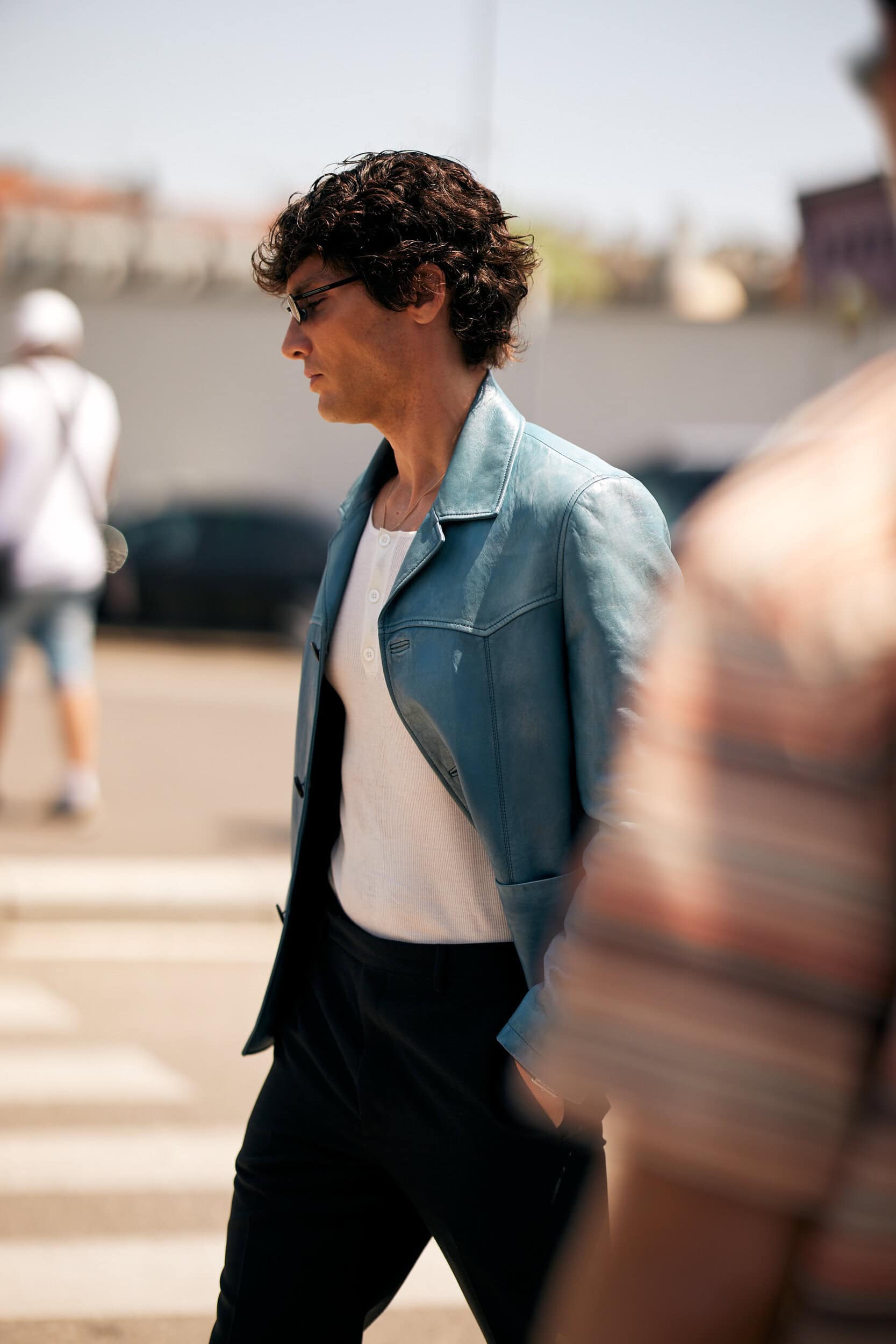Milano Milan Men's Street Style Spring 2026 Shows