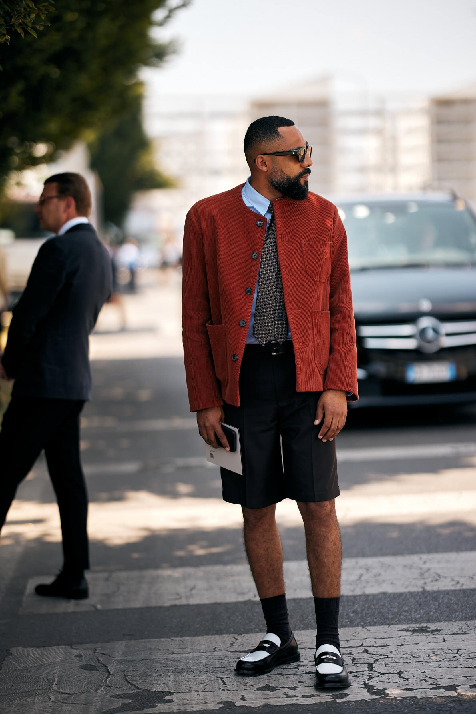 Milano Milan Men's Street Style Spring 2026 Shows