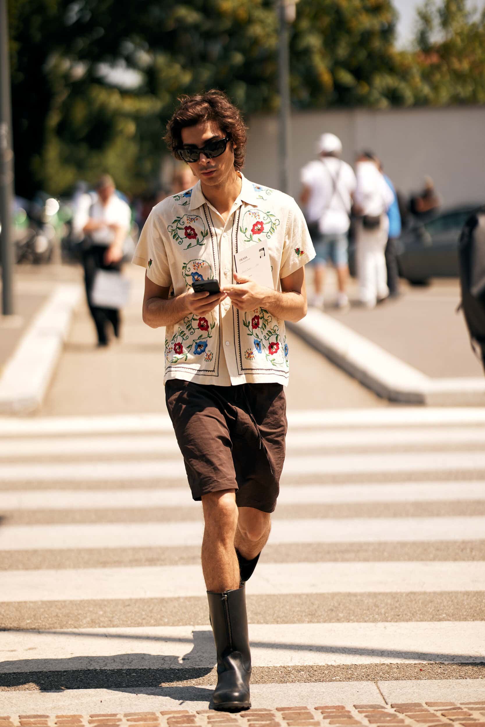 Milano Milan Men's Street Style Spring 2026 Shows