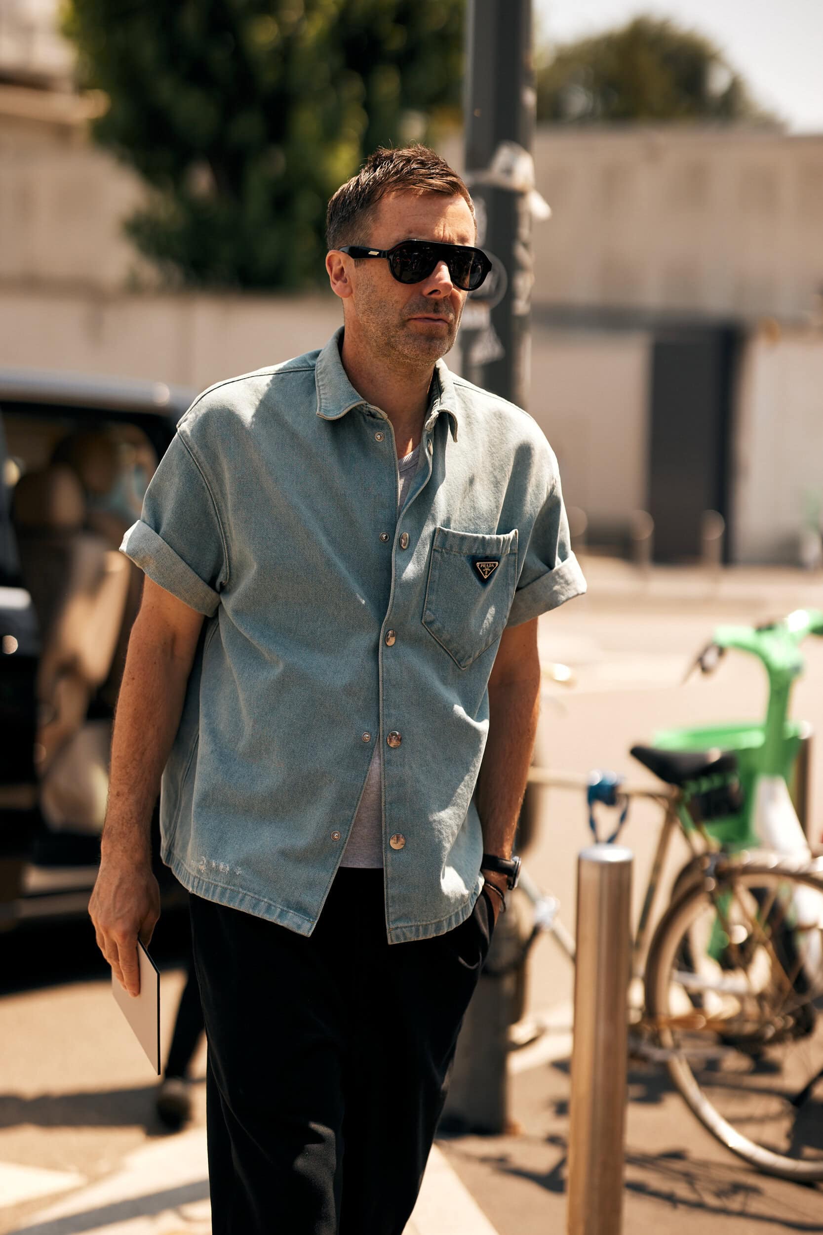 Milano Milan Men's Street Style Spring 2026 Shows