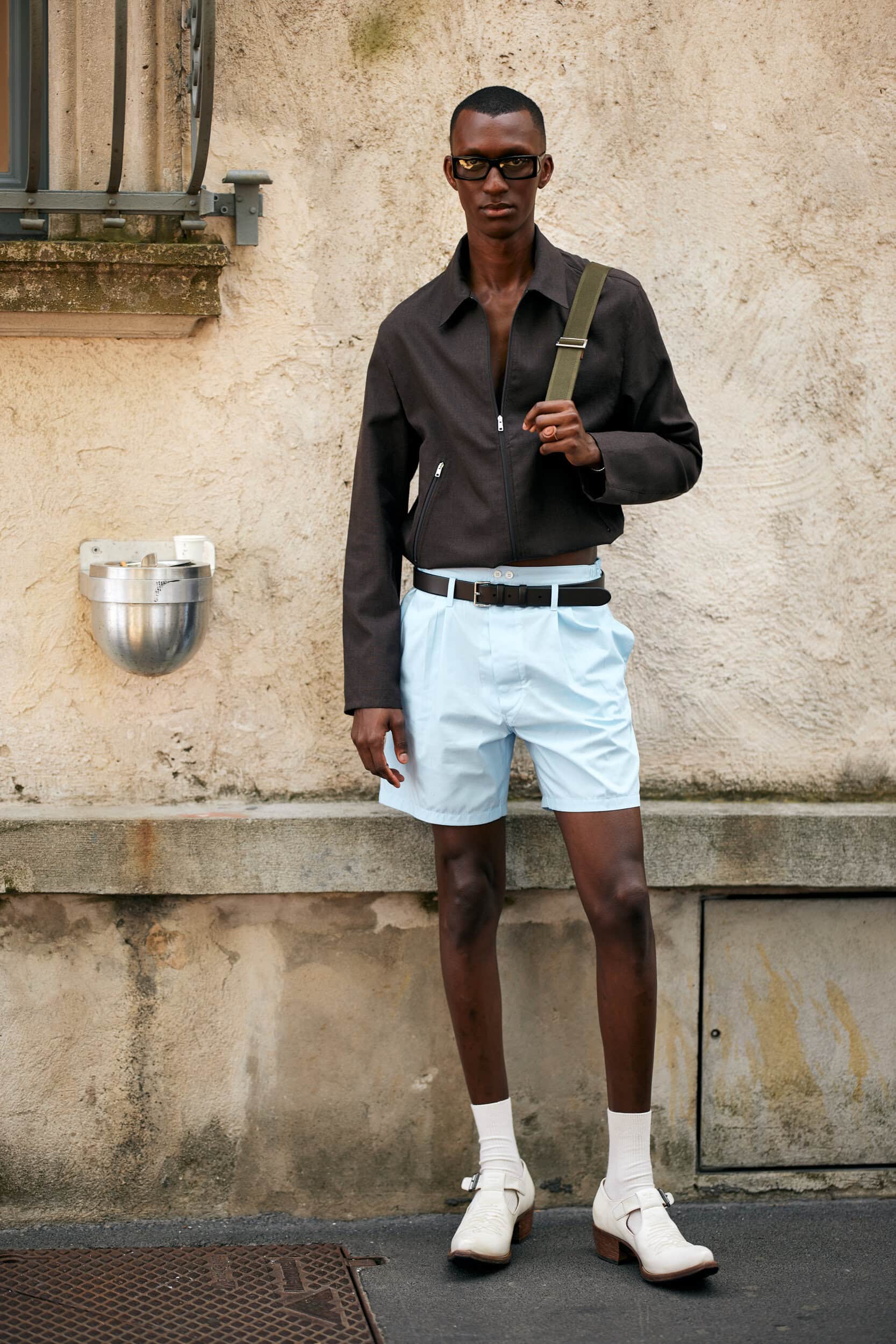 Milano Milan Men's Street Style Spring 2026 Shows