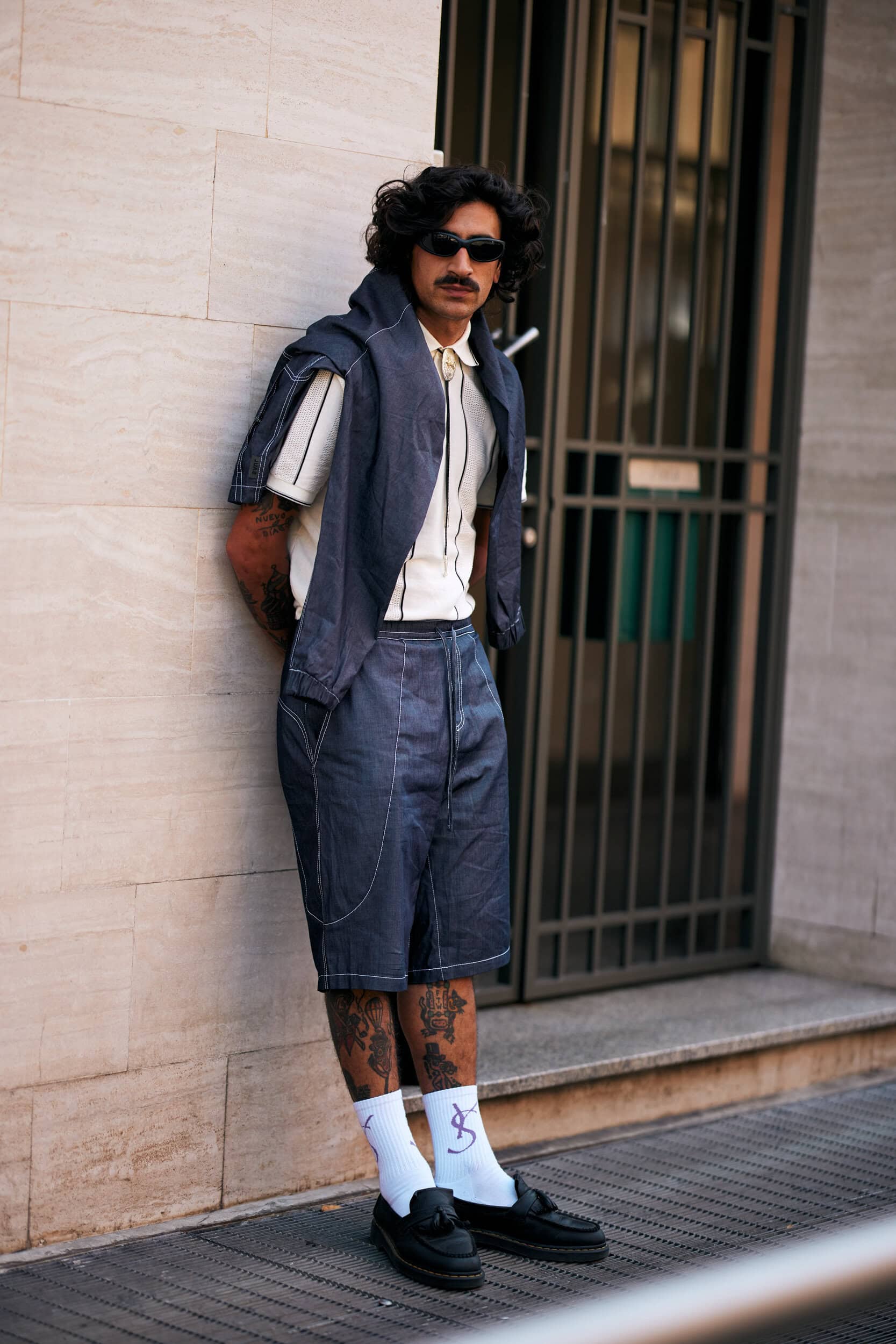Milano Milan Men's Street Style Spring 2026 Shows