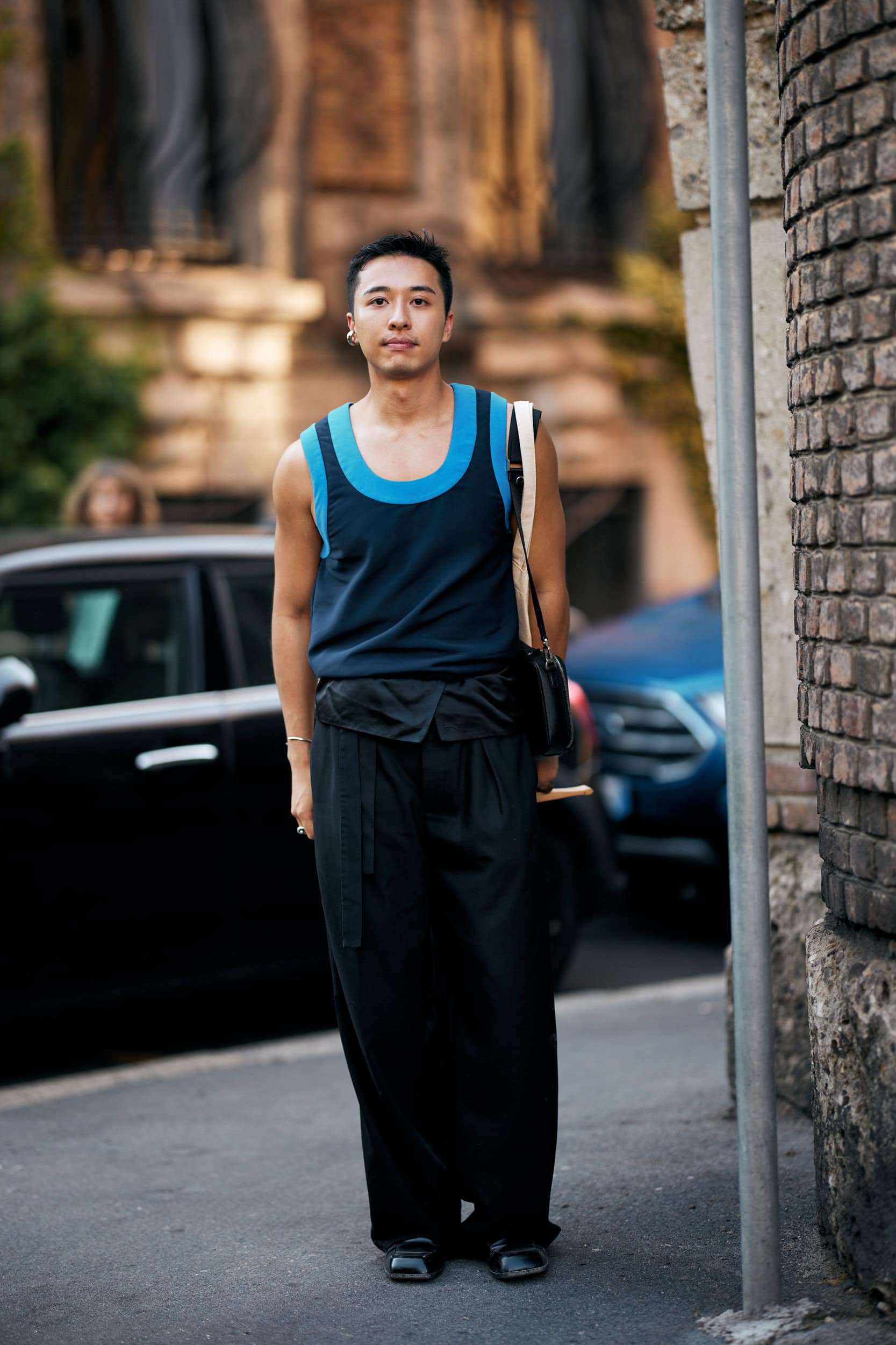Milano Milan Men's Street Style Spring 2026 Shows