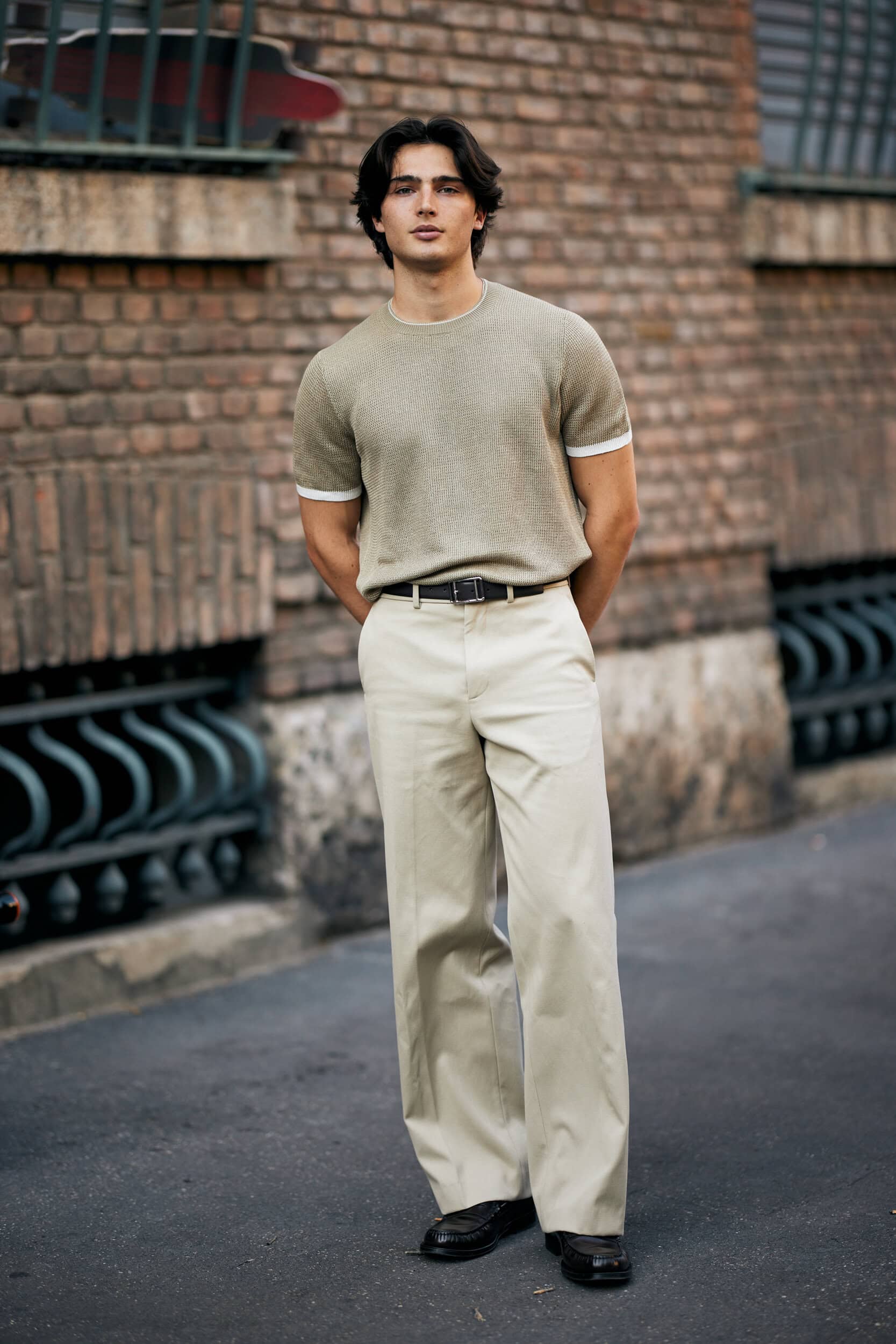 Milano Milan Men's Street Style Spring 2026 Shows