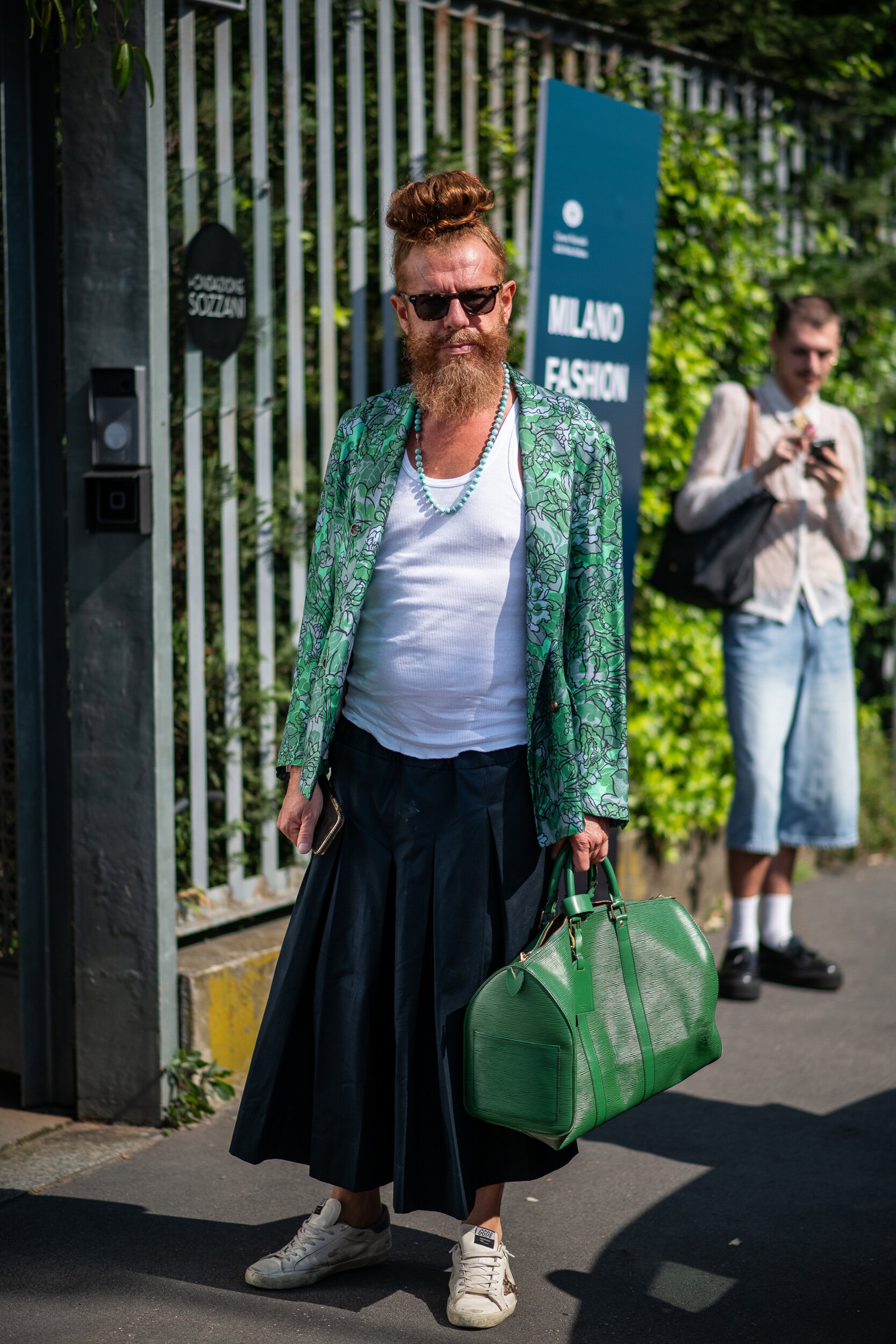 Milano Milan Men's Street Style Spring 2026 Shows
