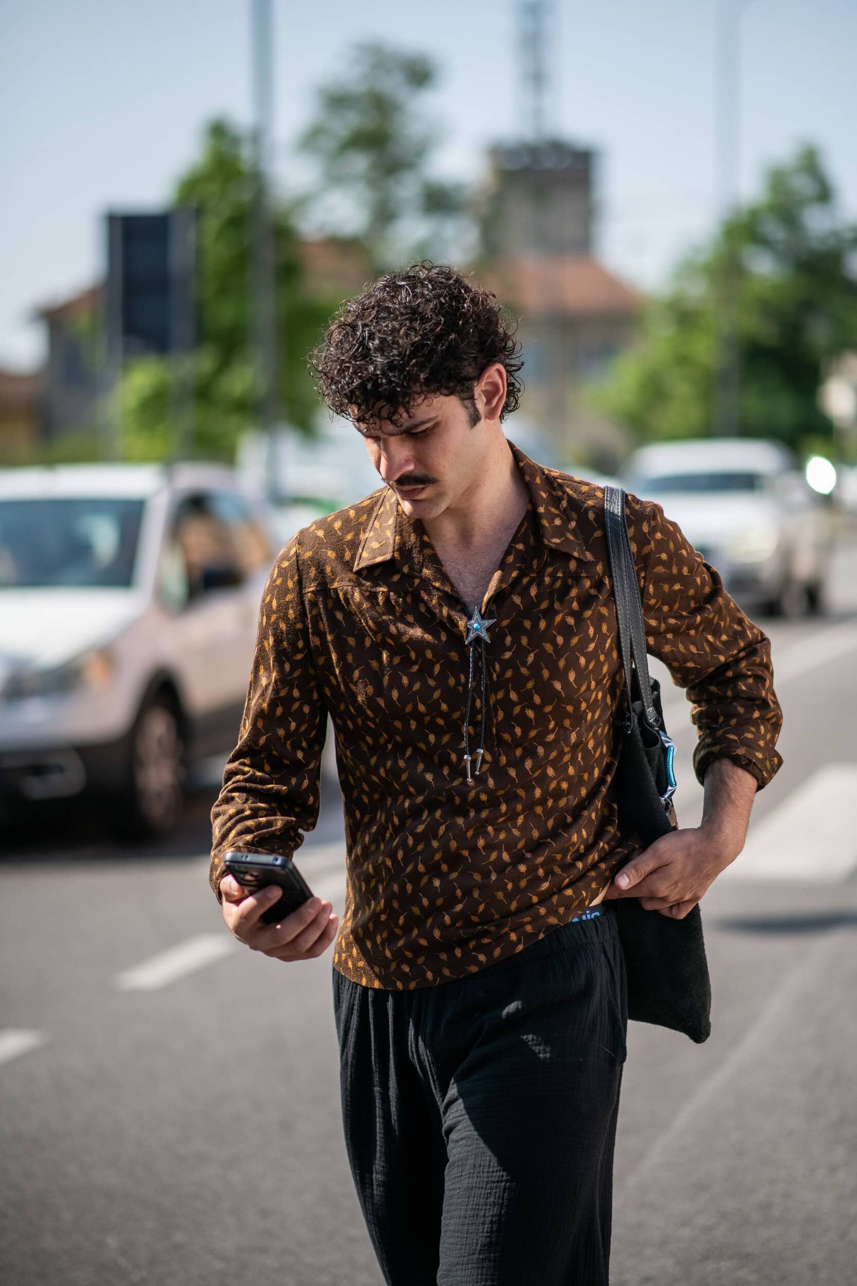 Milano Milan Men's Street Style Spring 2026 Shows