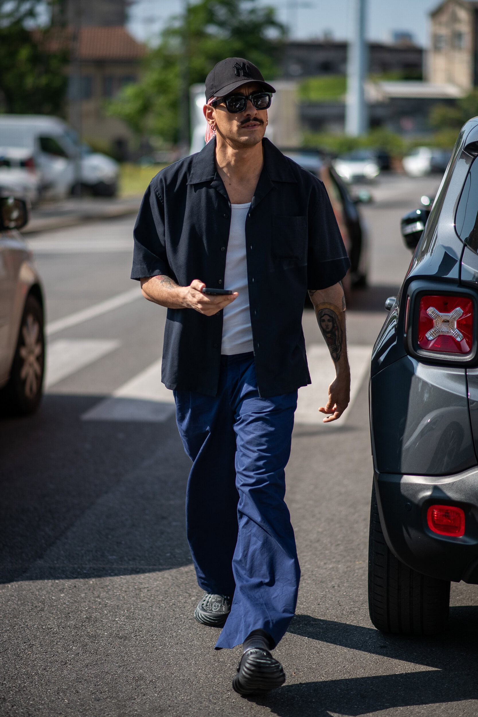 Milano Milan Men's Street Style Spring 2026 Shows