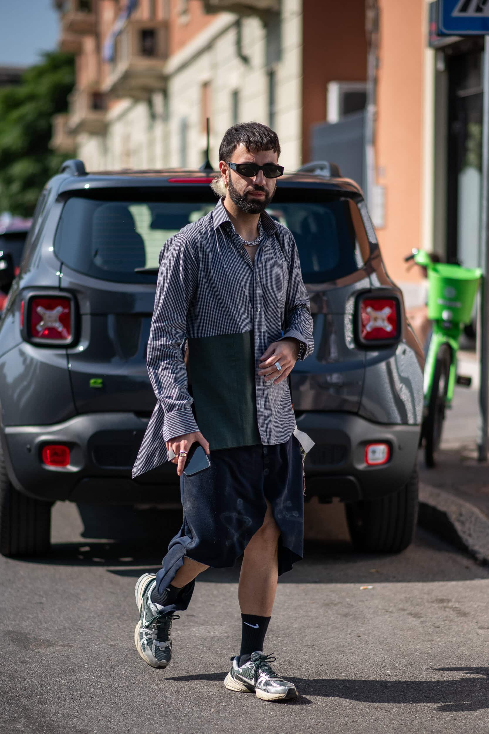 Milano Milan Men's Street Style Spring 2026 Shows
