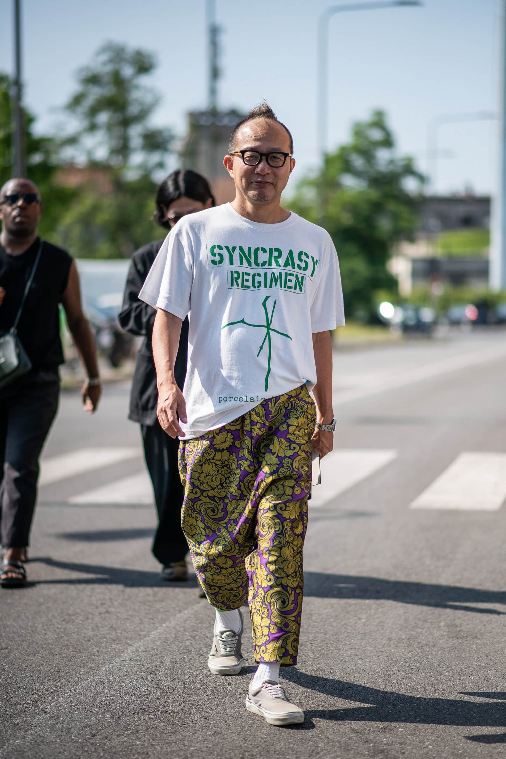 Milano Milan Men's Street Style Spring 2026 Shows