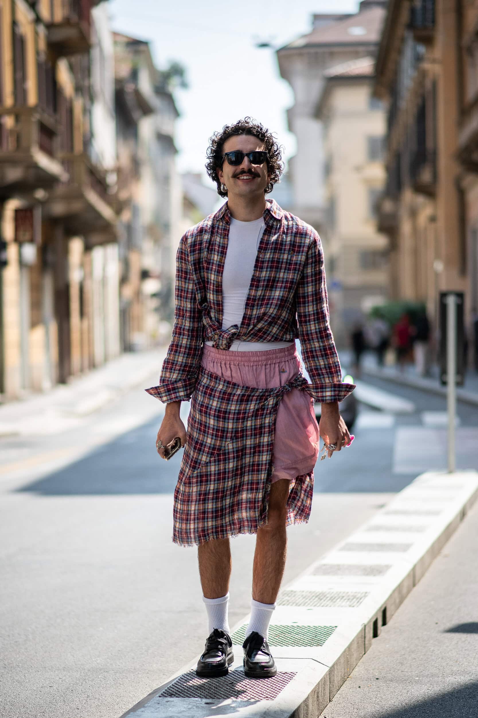 Milano Milan Men's Street Style Spring 2026 Shows
