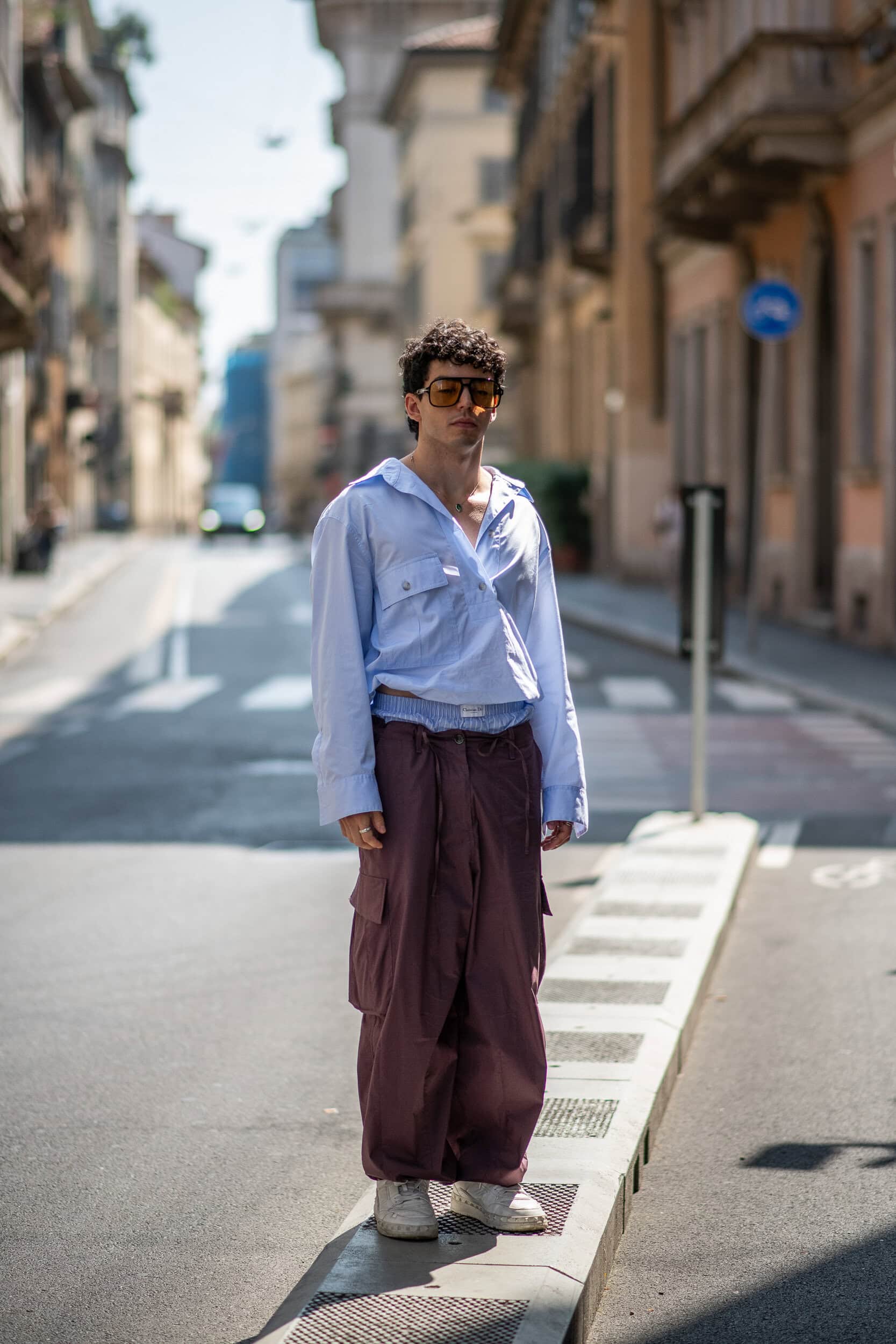 Milano Milan Men's Street Style Spring 2026 Shows
