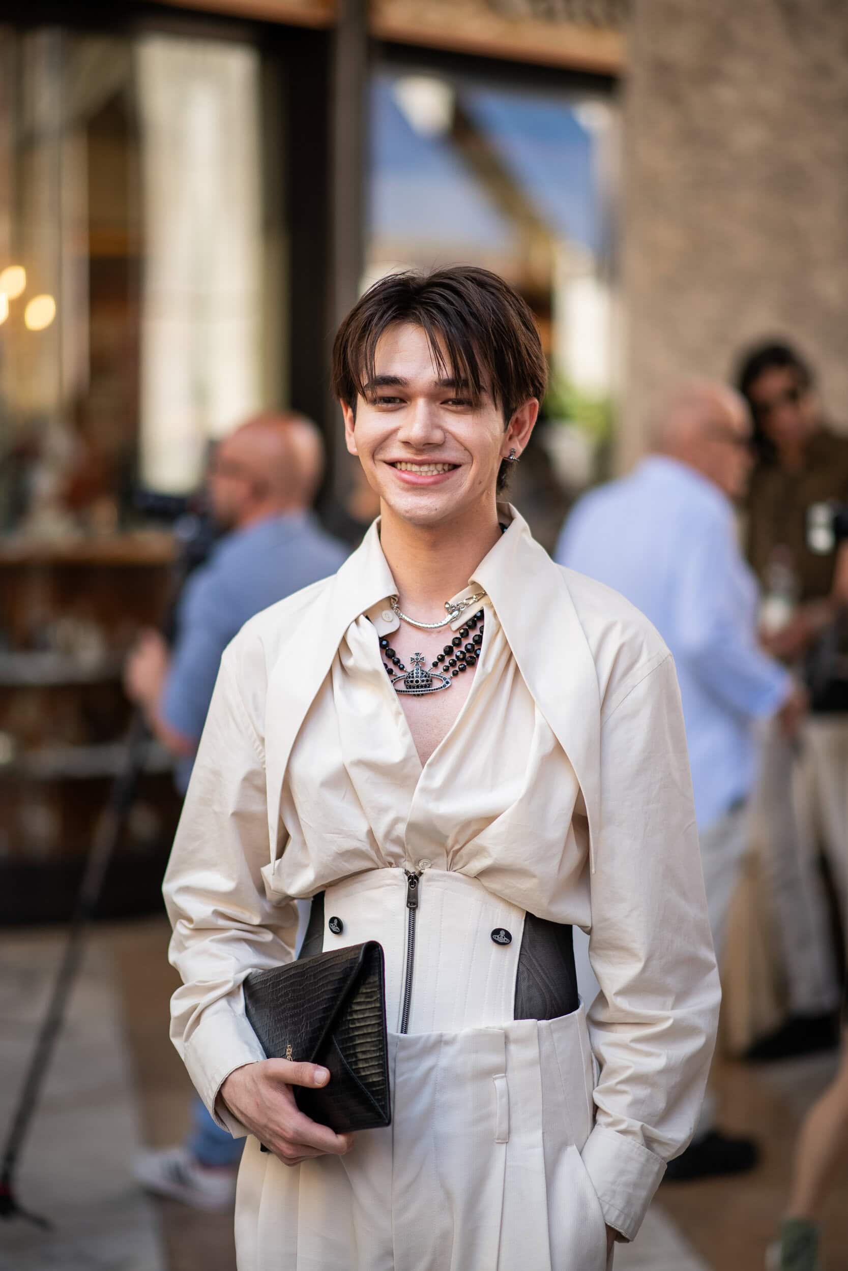 Milano Milan Men's Street Style Spring 2026 Shows