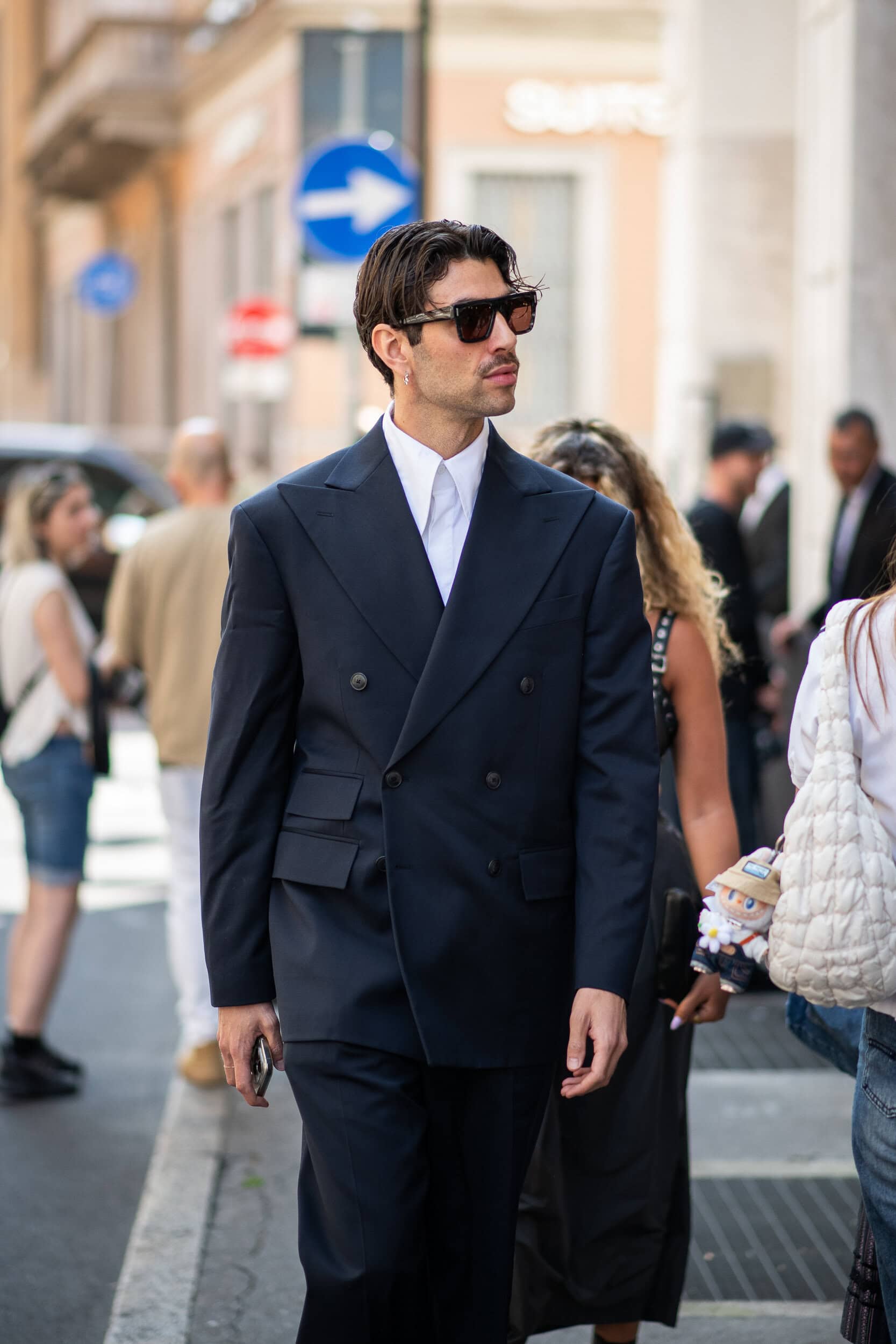 Milano Milan Men's Street Style Spring 2026 Shows