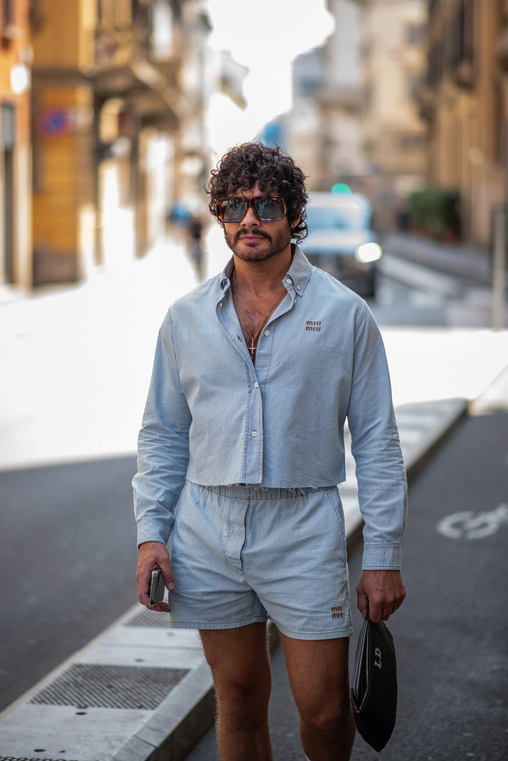 Milano Milan Men's Street Style Spring 2026 Shows