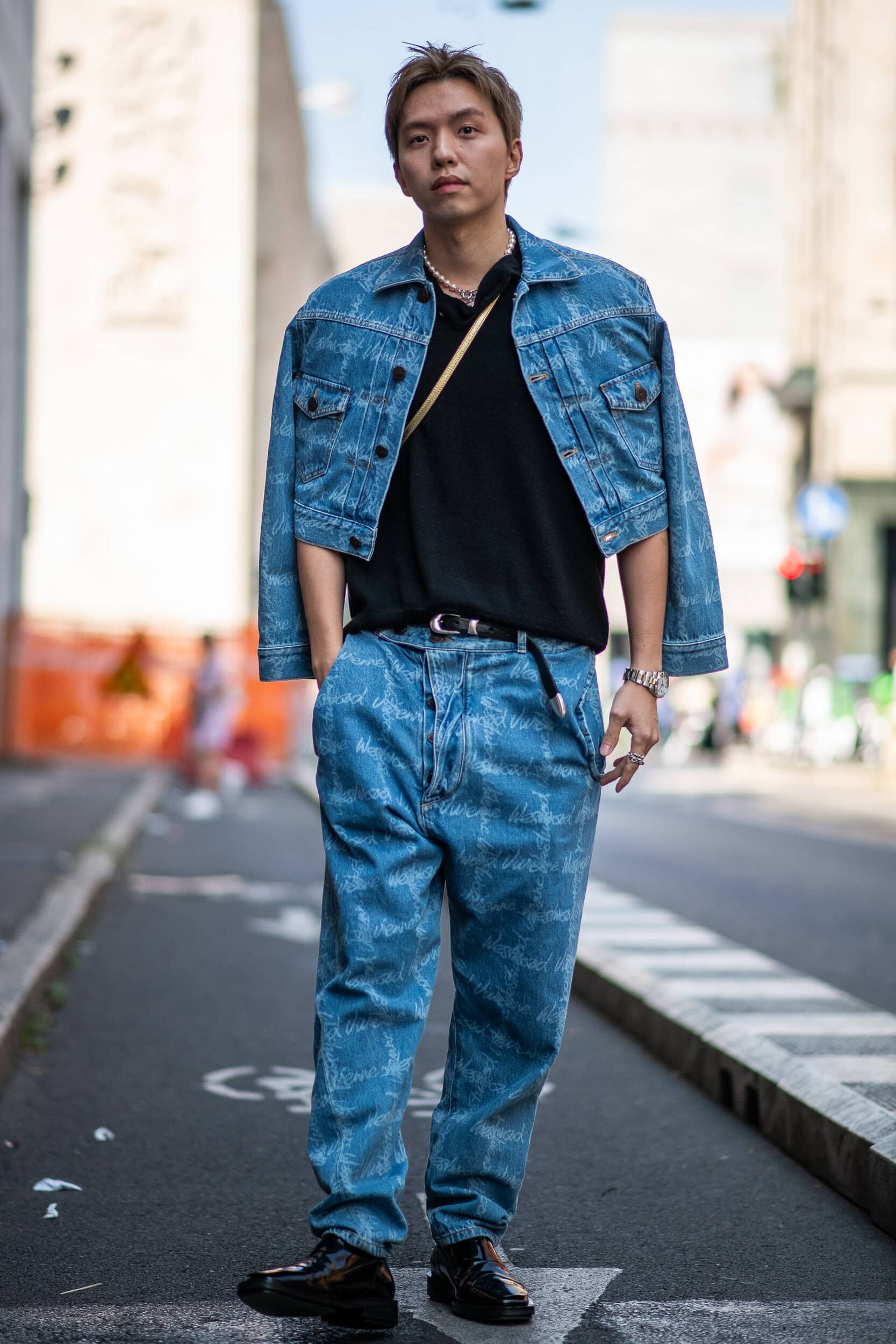 Milano Milan Men's Street Style Spring 2026 Shows