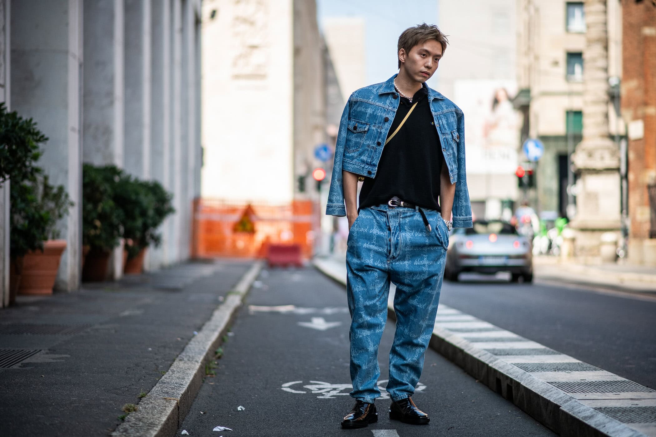 Milano Milan Men's Street Style Spring 2026 Shows