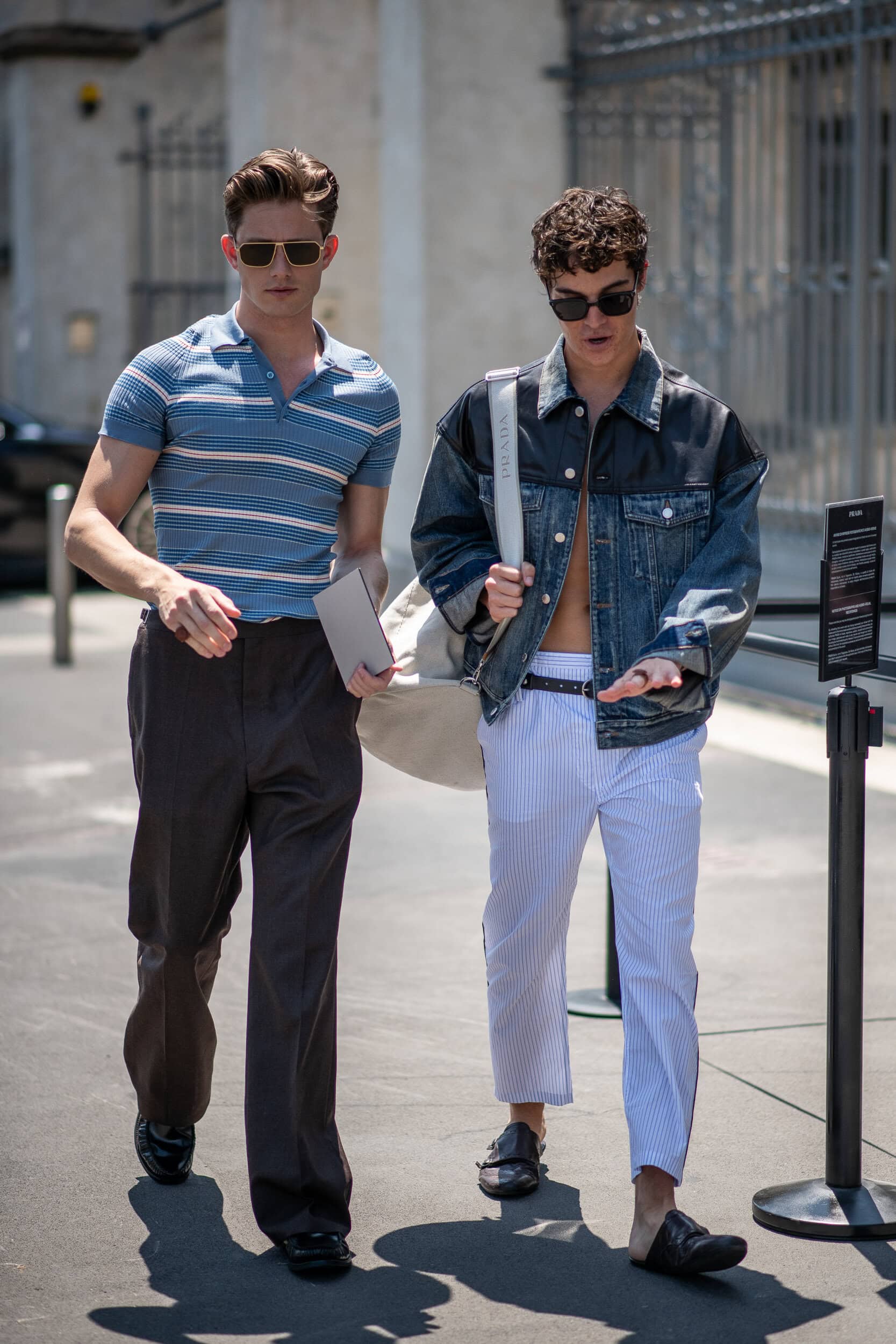 Milano Milan Men's Street Style Spring 2026 Shows