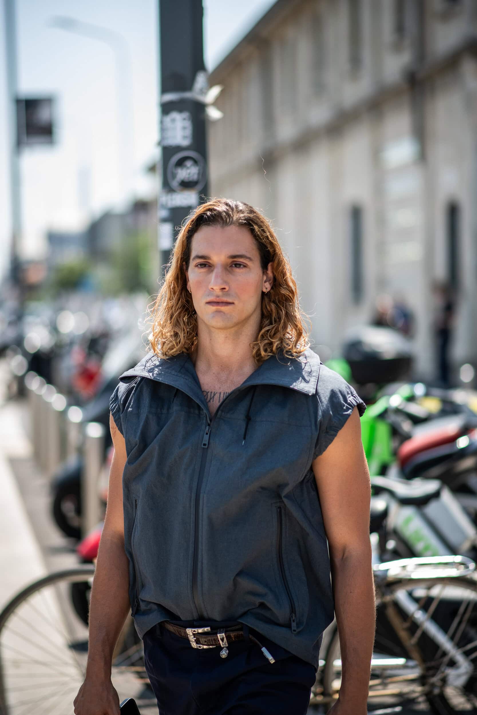 Milano Milan Men's Street Style Spring 2026 Shows