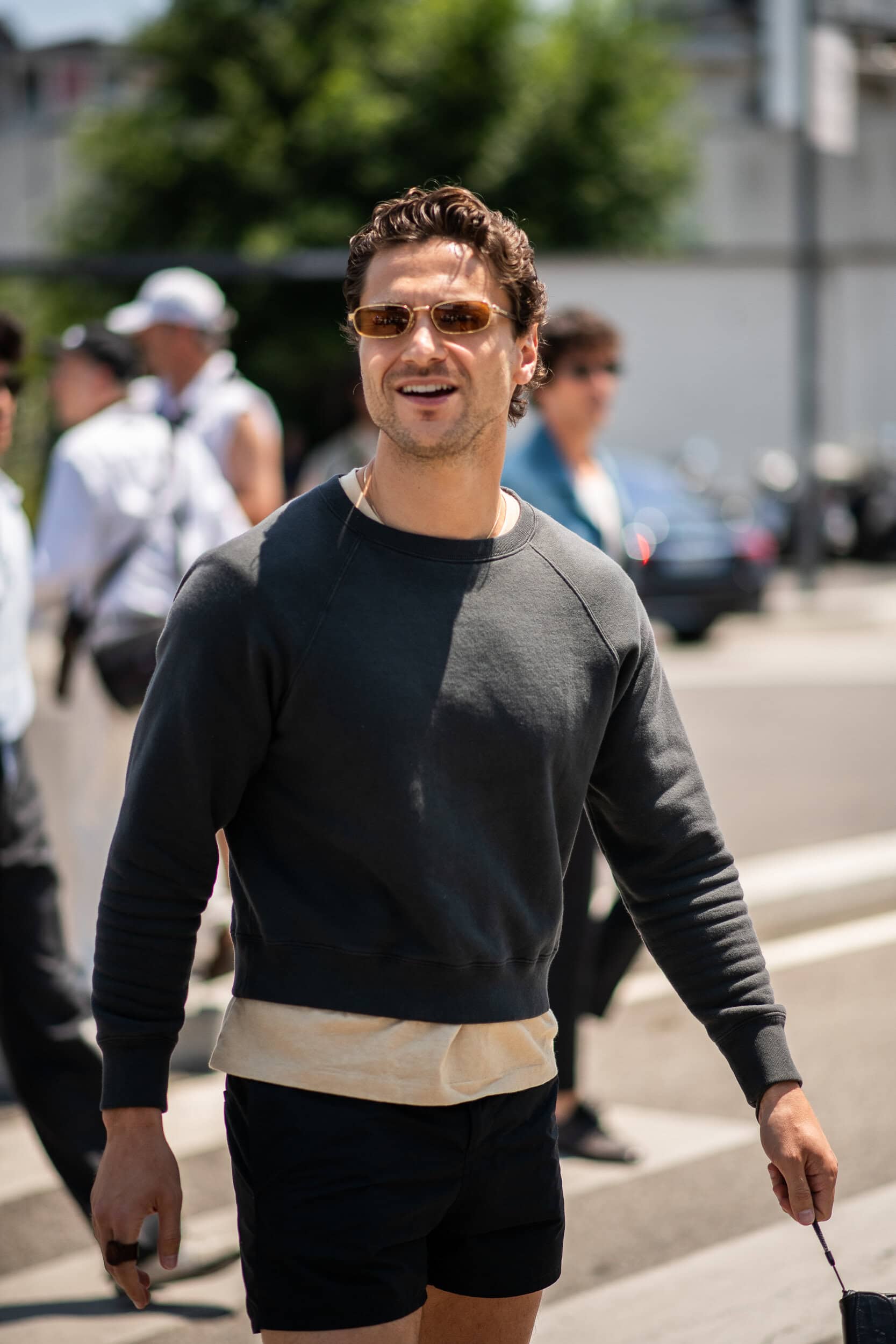 Milano Milan Men's Street Style Spring 2026 Shows