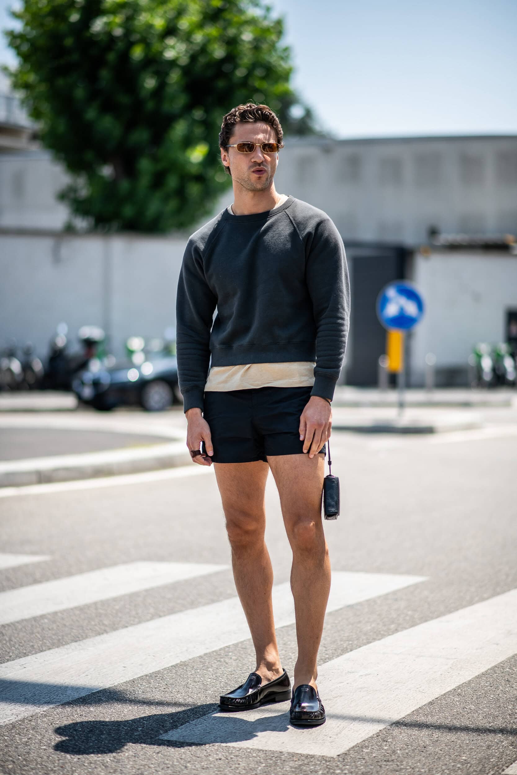 Milano Milan Men's Street Style Spring 2026 Shows