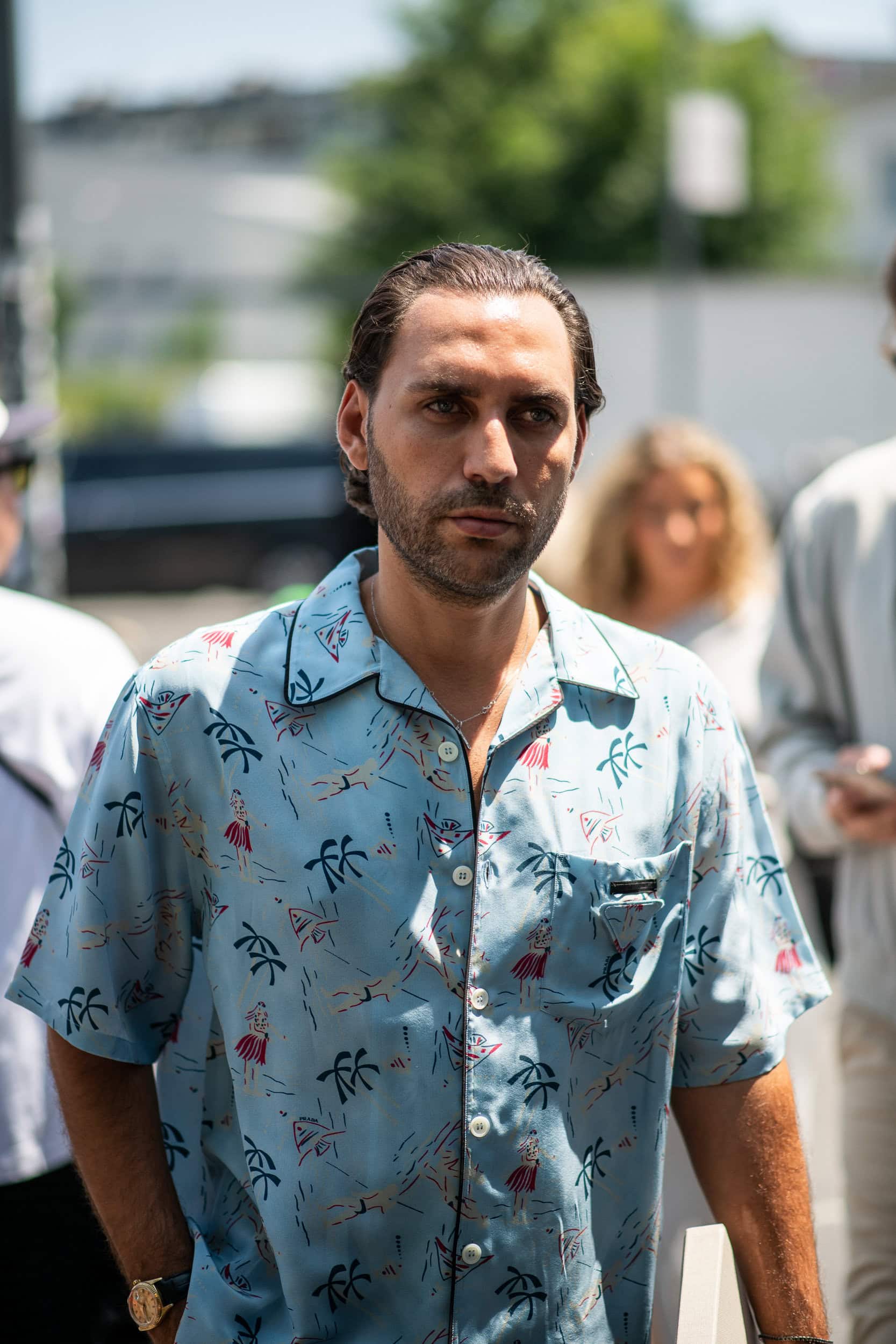 Milano Milan Men's Street Style Spring 2026 Shows