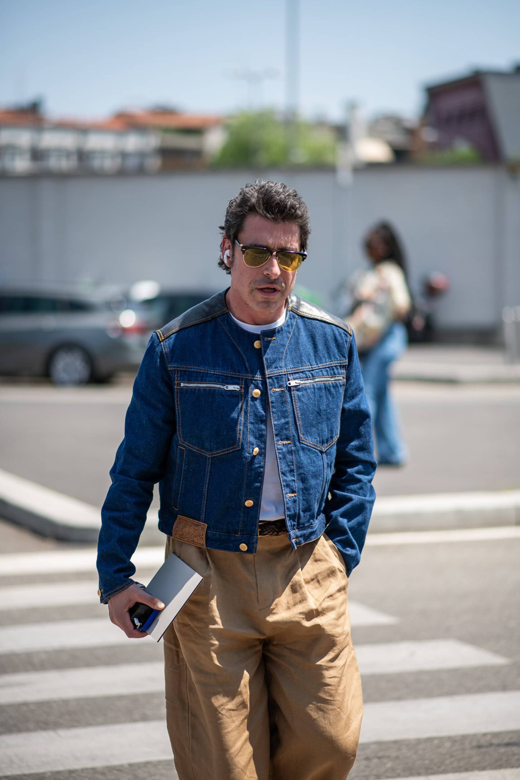 Milano Milan Men's Street Style Spring 2026 Shows