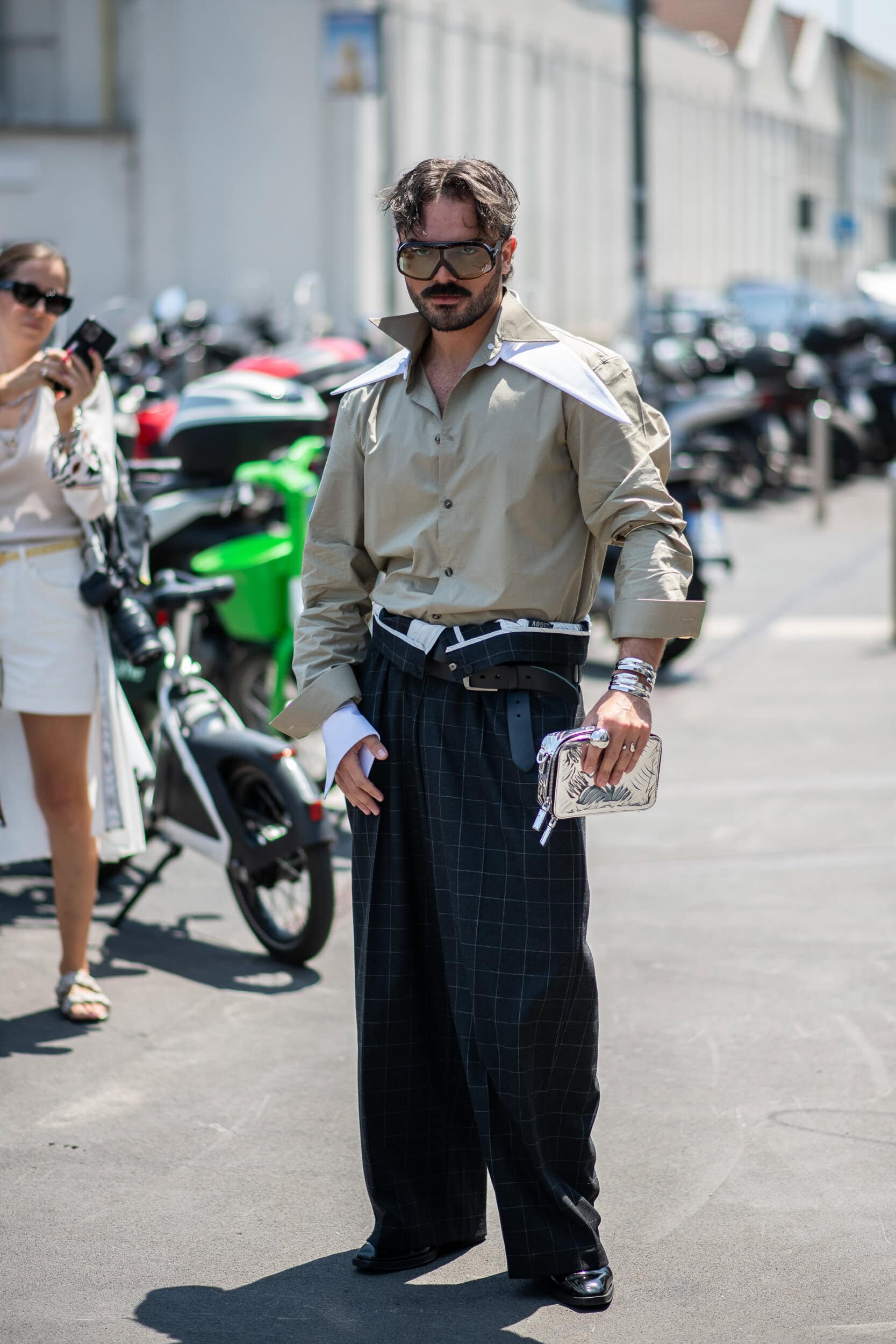Milano Milan Men's Street Style Spring 2026 Shows