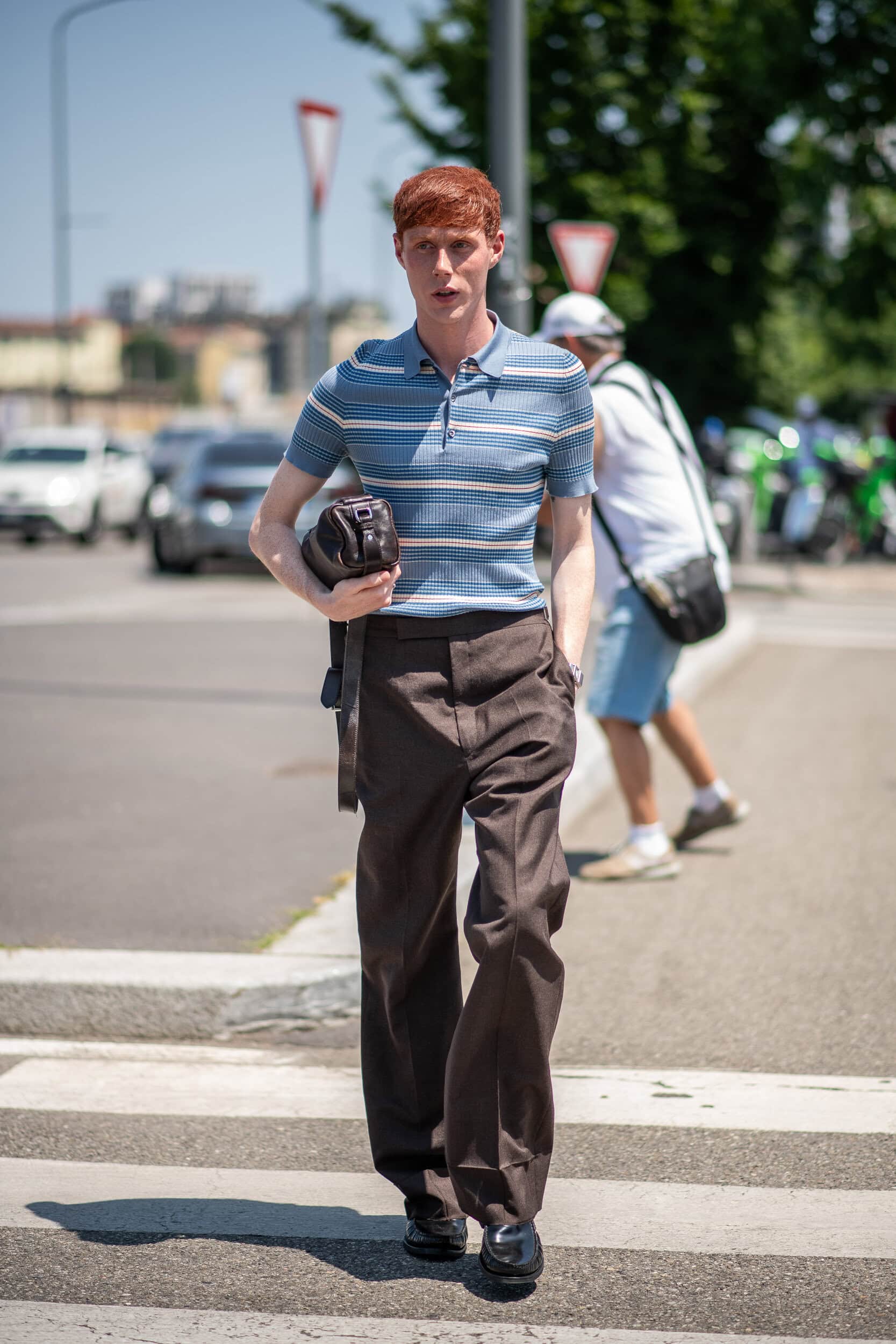 Milano Milan Men's Street Style Spring 2026 Shows