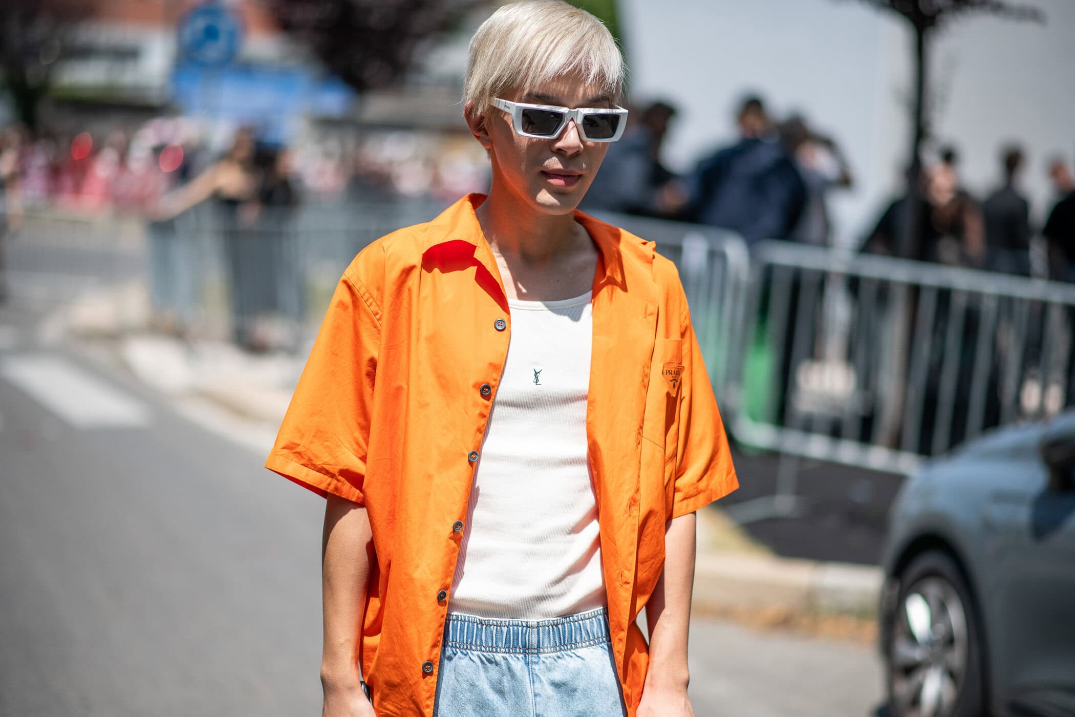 Milano Milan Men's Street Style Spring 2026 Shows